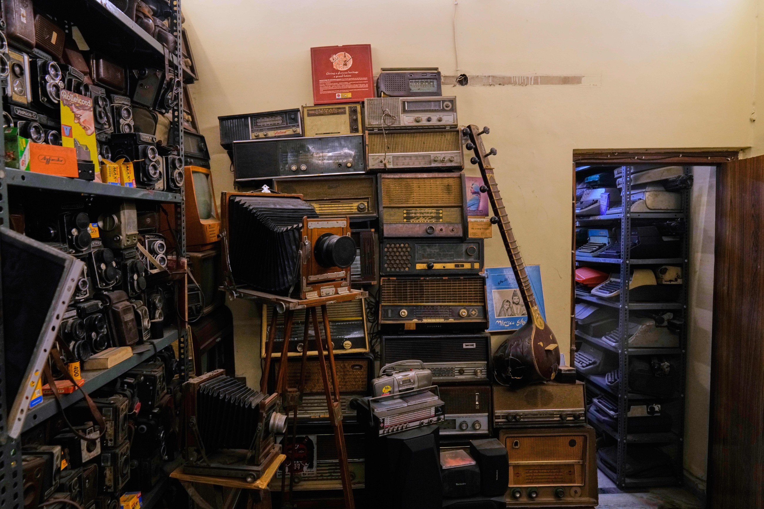 Anything you touch will be a piece of history at this collector’s home