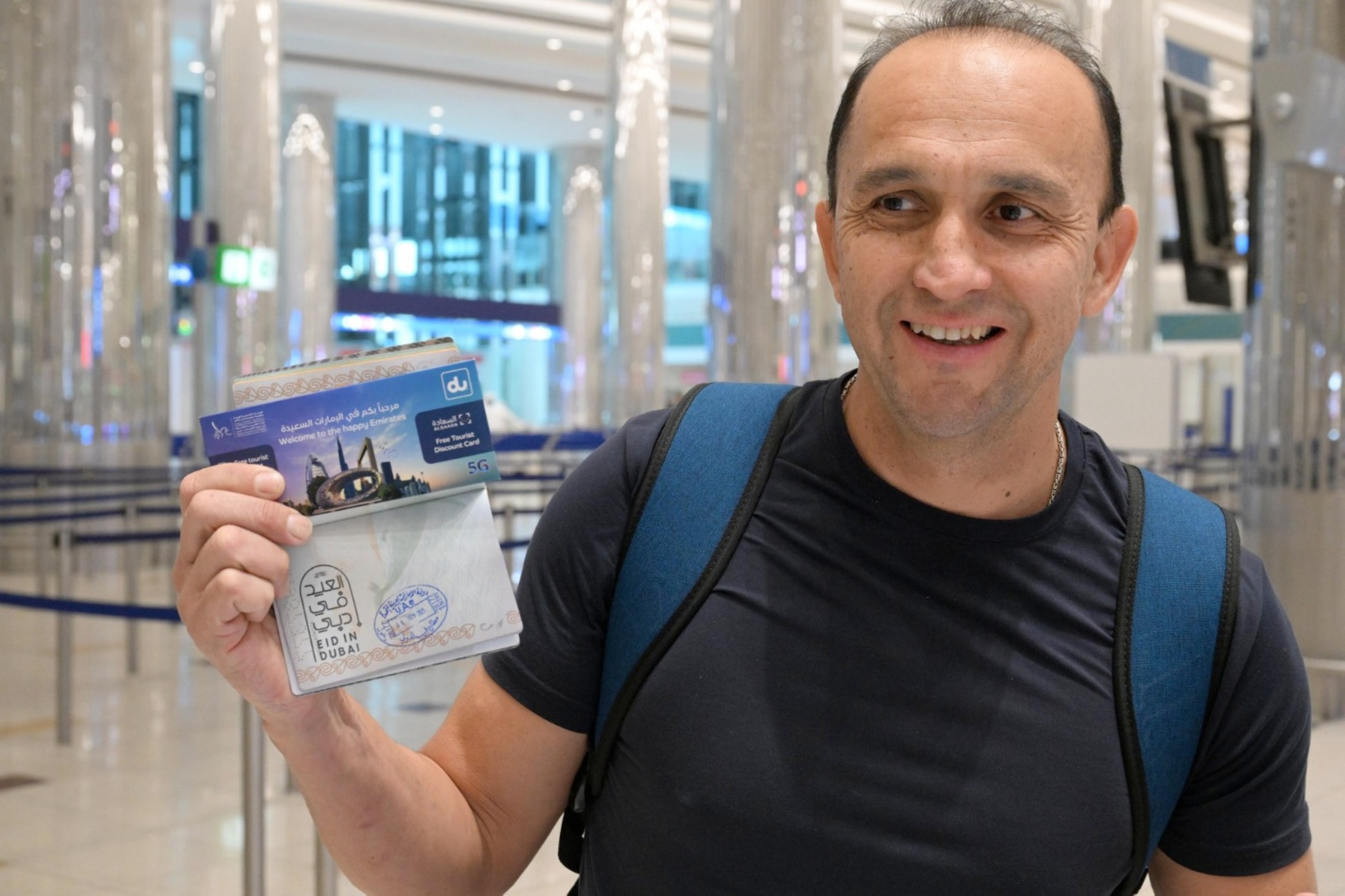 Dubai Airport welcomes travellers with ‘Eid in Dubai’ stamps