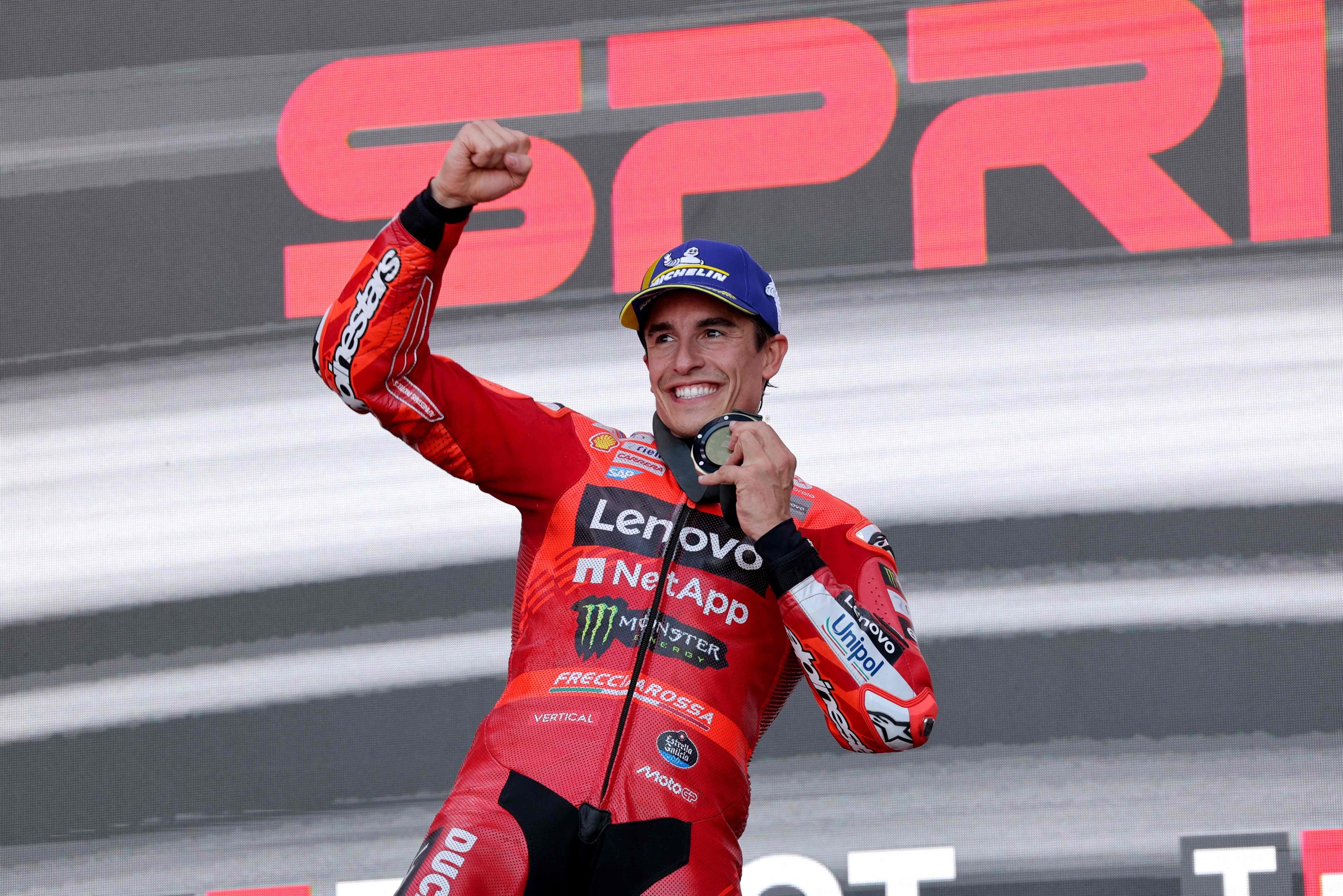 Marquez beats brother Alex for seventh sprint win of season