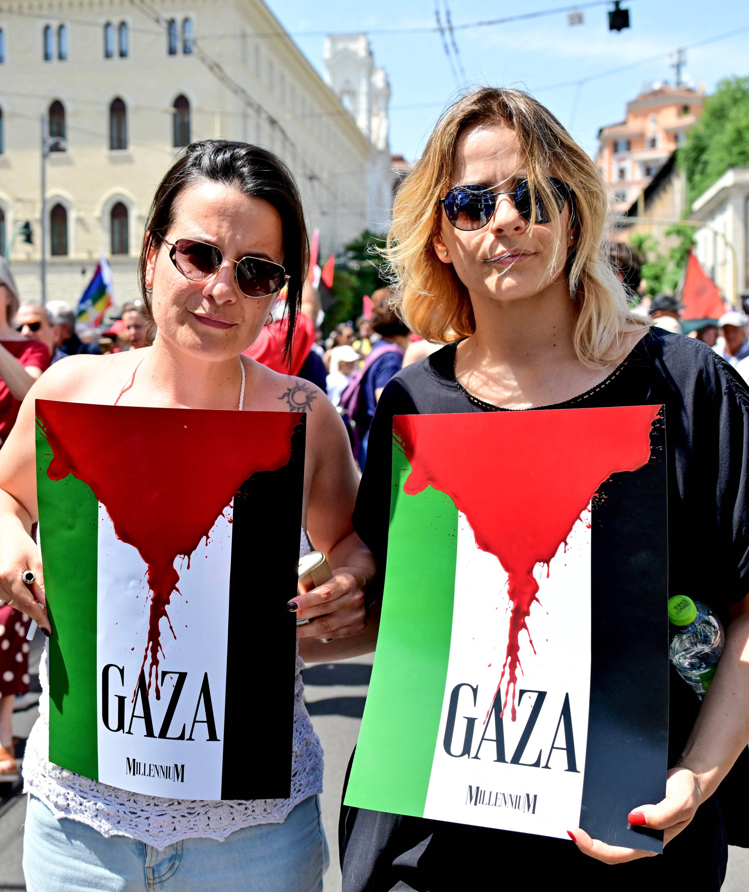 Gaza relief distribution remains suspended as bombings continue