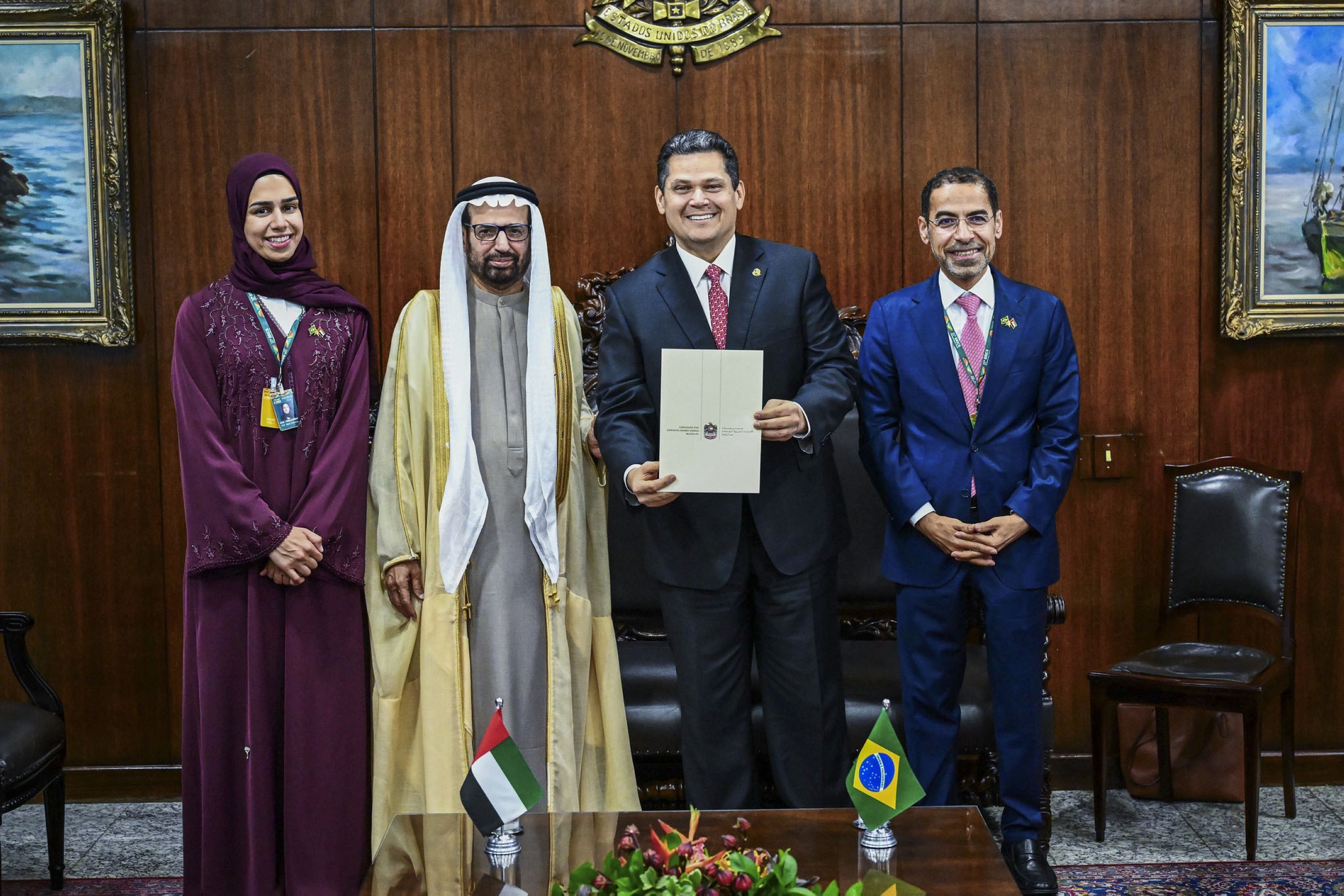 FNC discusses ties with Brazil and Belarus parliaments