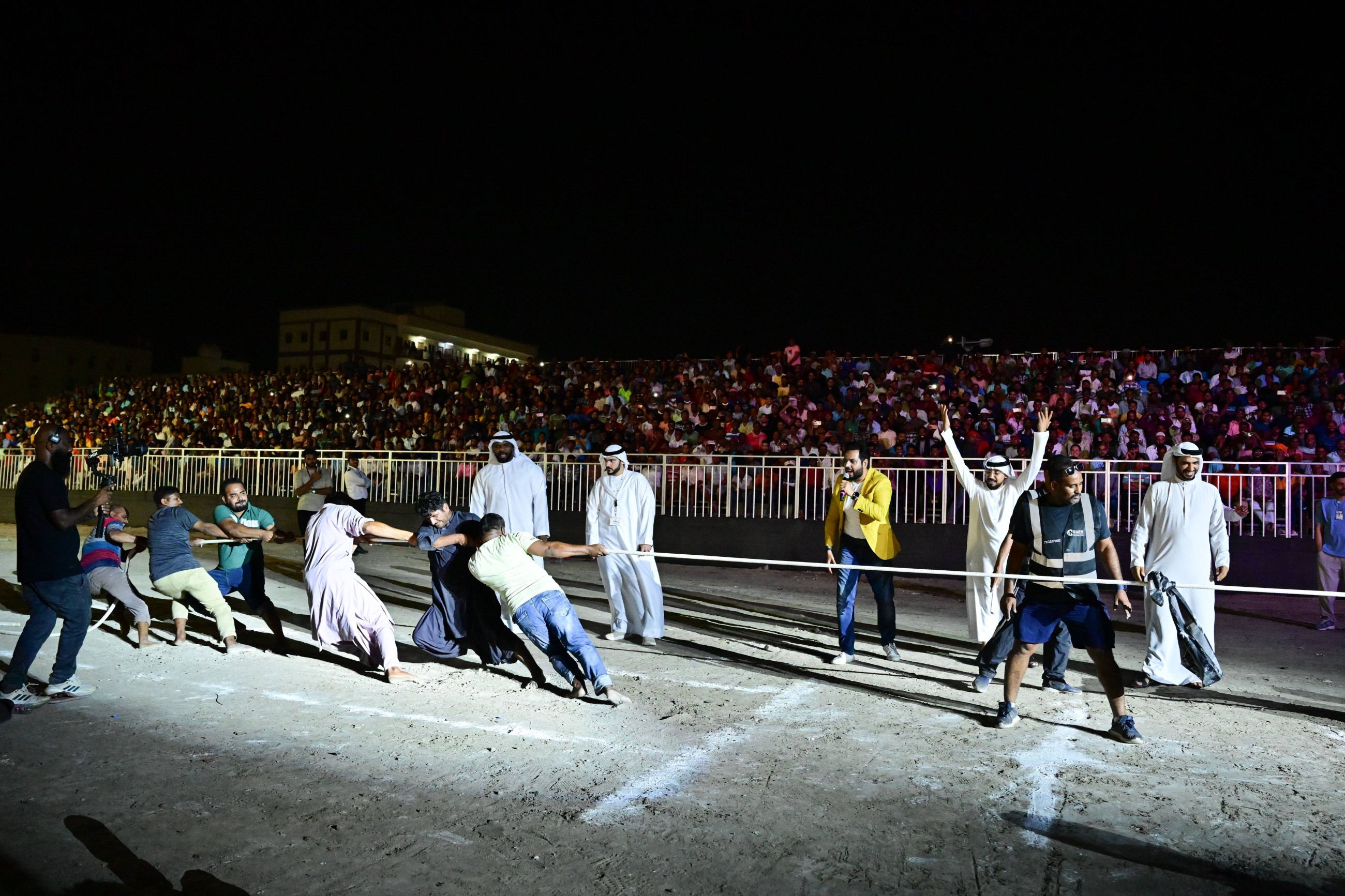 Festive events hosted for workers at 10 sites