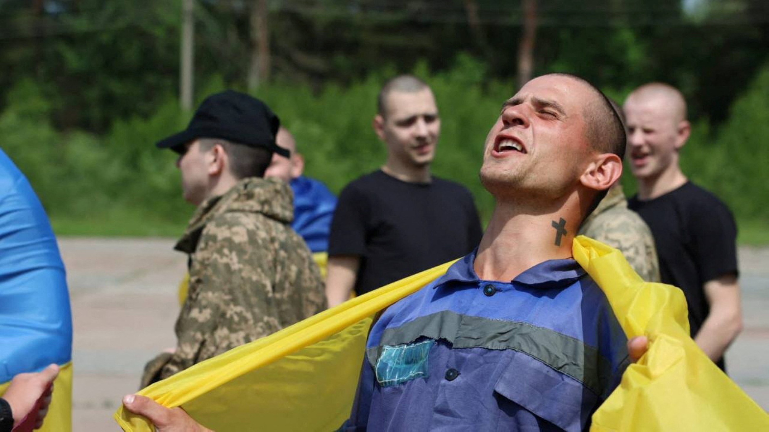 Russia and Ukraine exchange group of younger and wounded prisoners of war