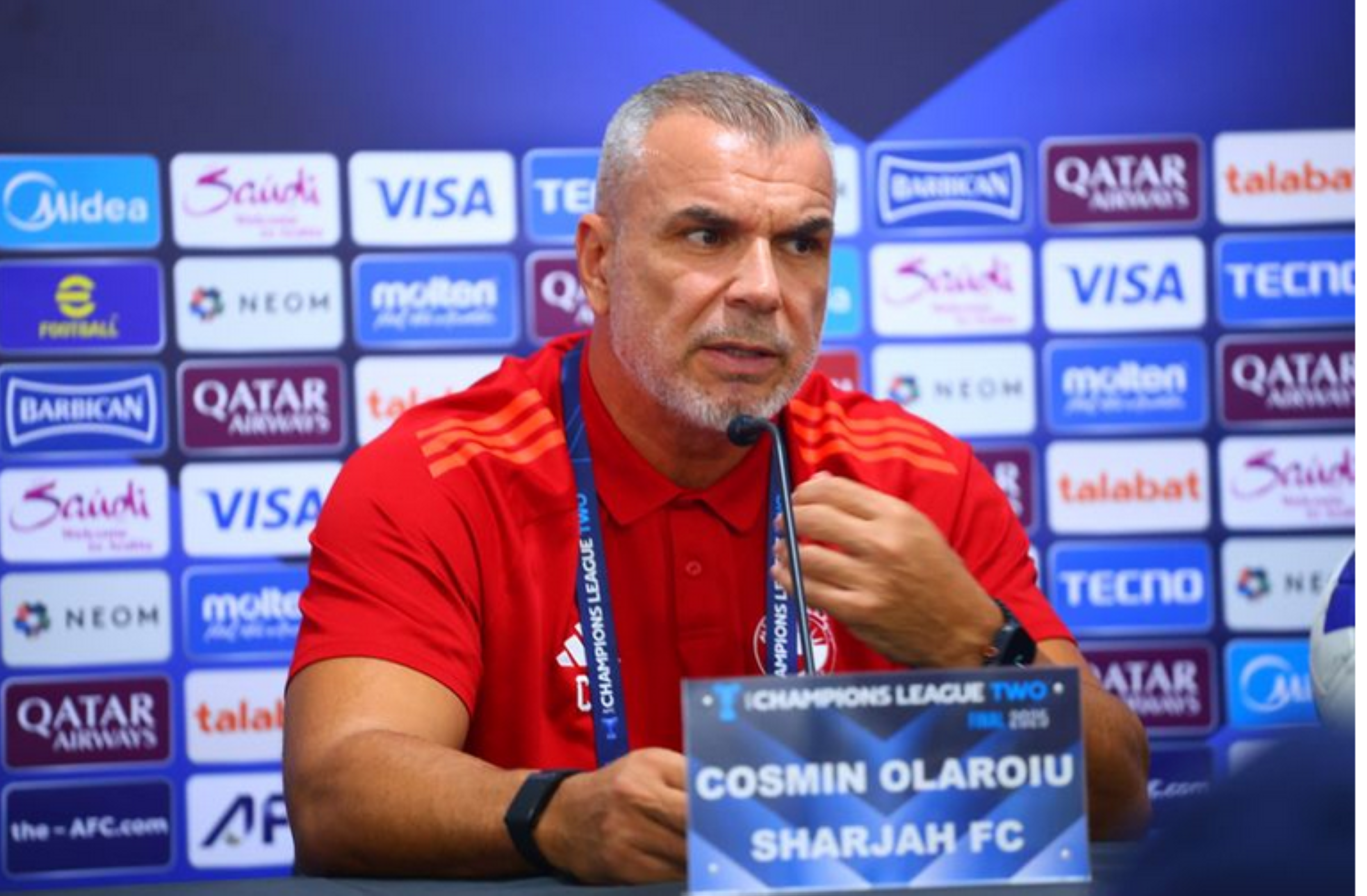 UAE coach Olaroiu shifts focus to crucial playoff preparation