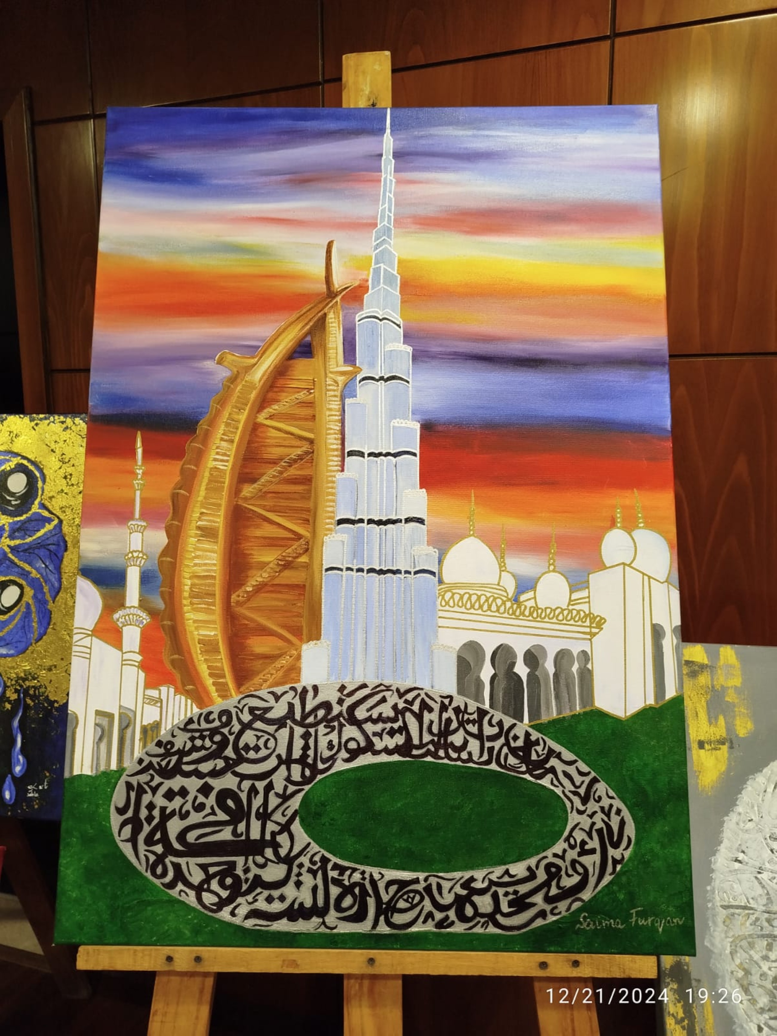 Saima Furqan creates art, connects artists and conjoins communities