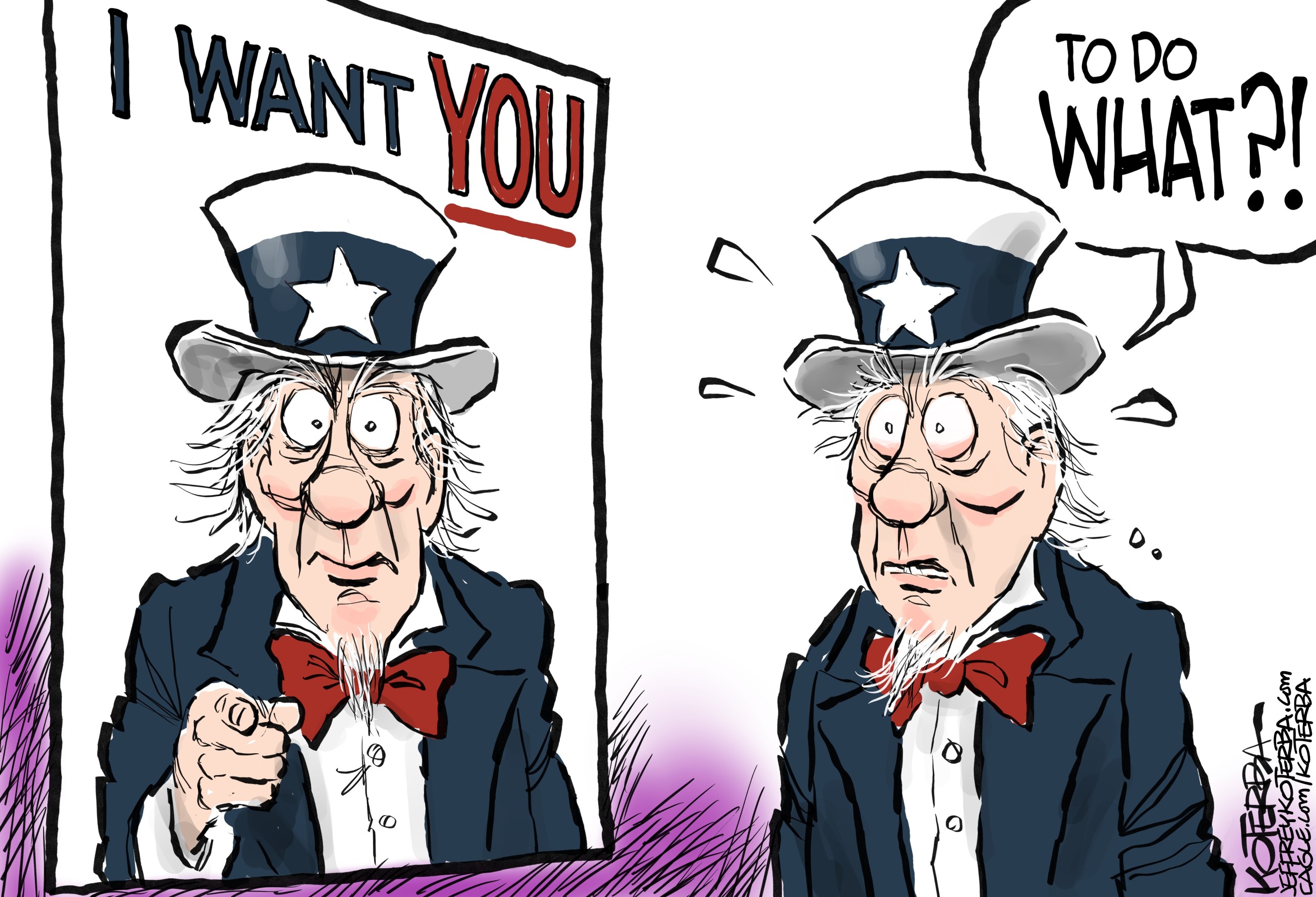 Uncle Sam in Los Angeles