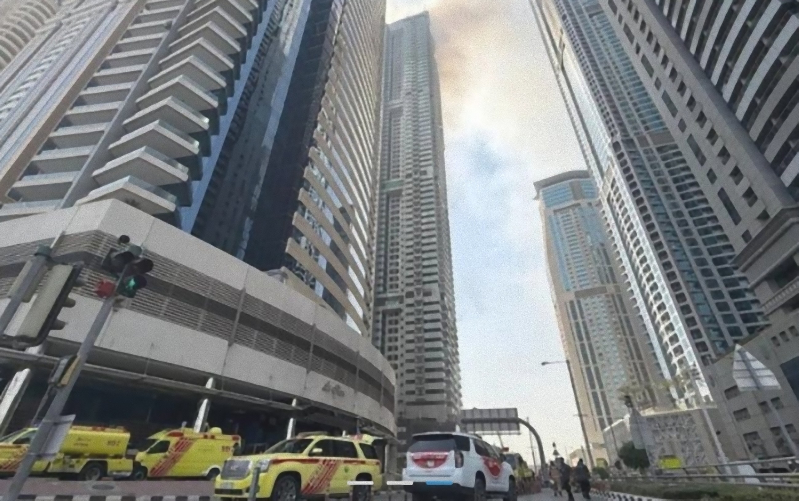 Dubai starts cooling operation after fire extinguished at 67-storey tower in Marina