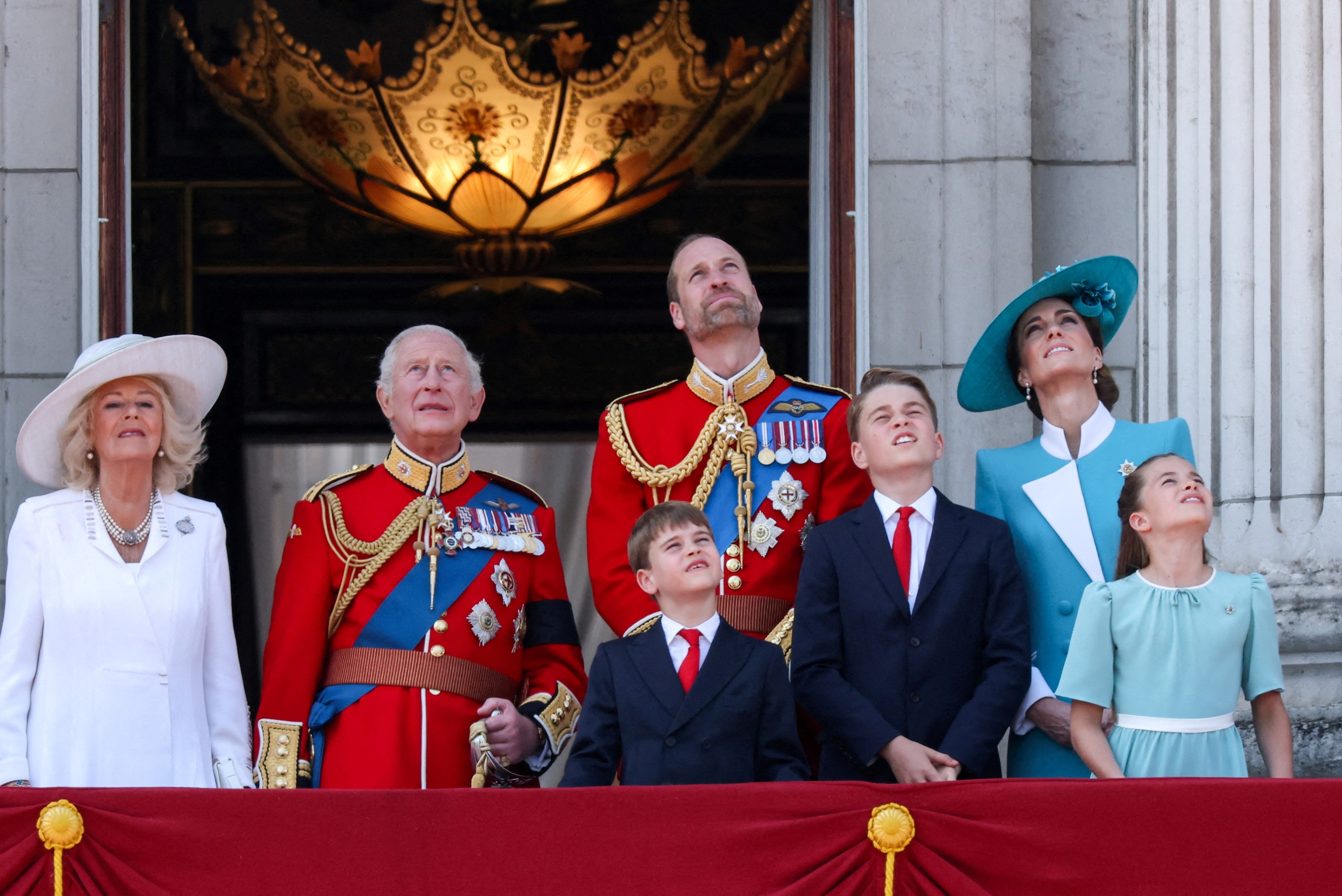Kate, Princess Charlotte's coordinated outfits at Trooping the Colour parade spark reactions 