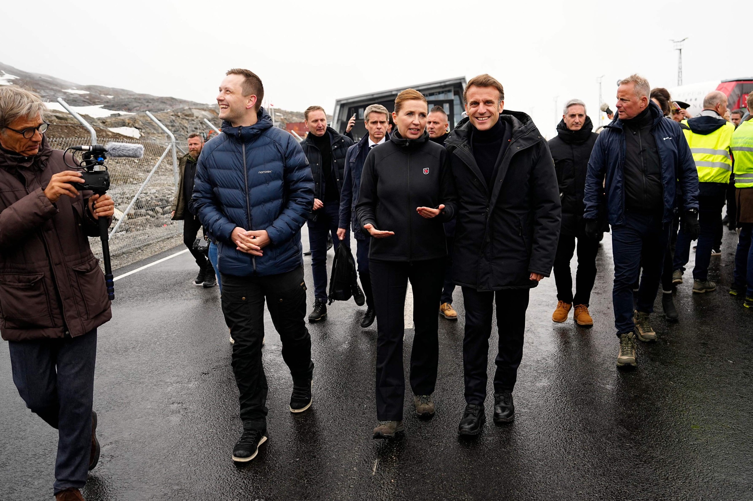 Macron visits Greenland to show EU support for island