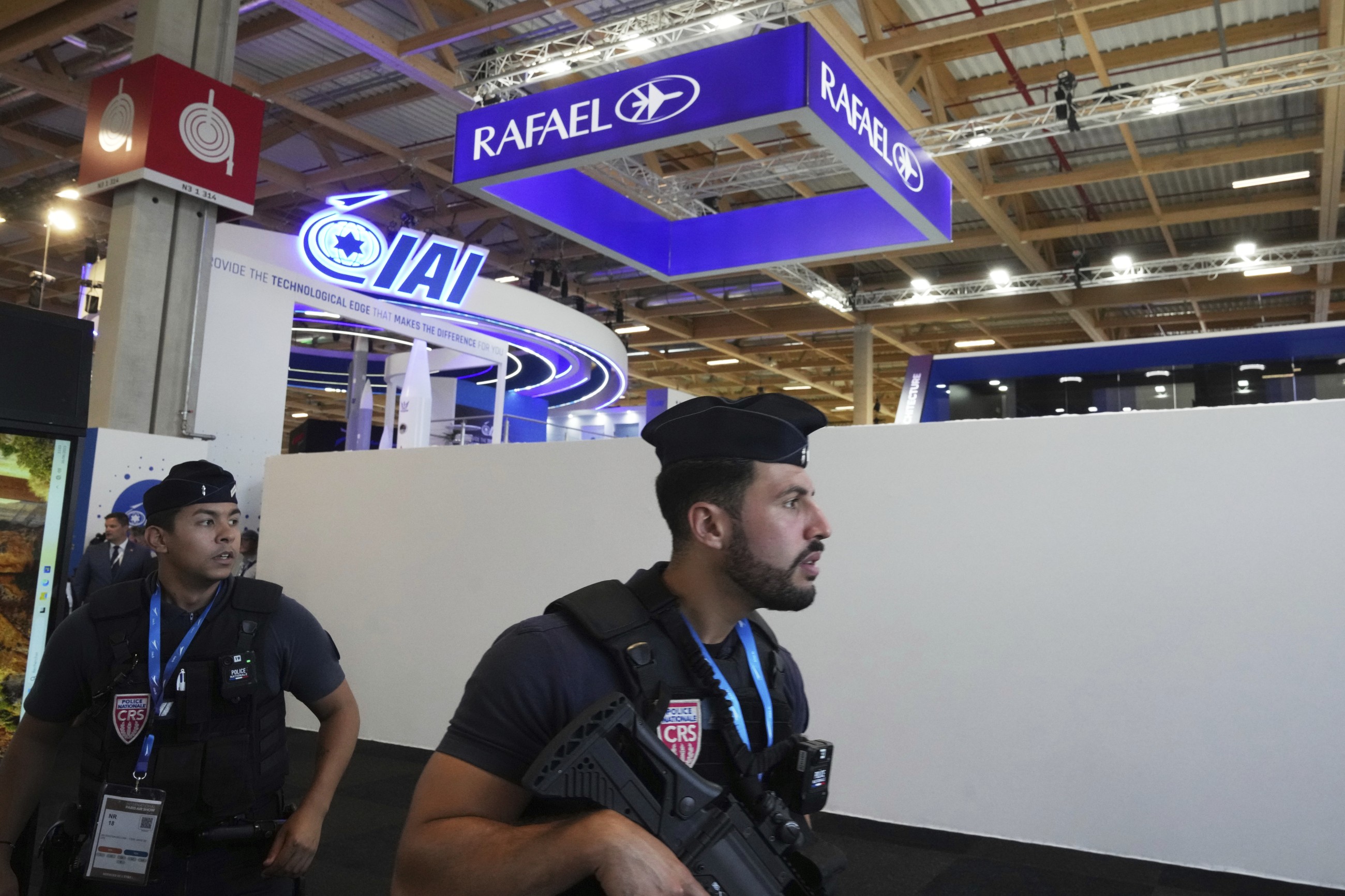 France shuts Israeli weapons booths at Paris Air Show