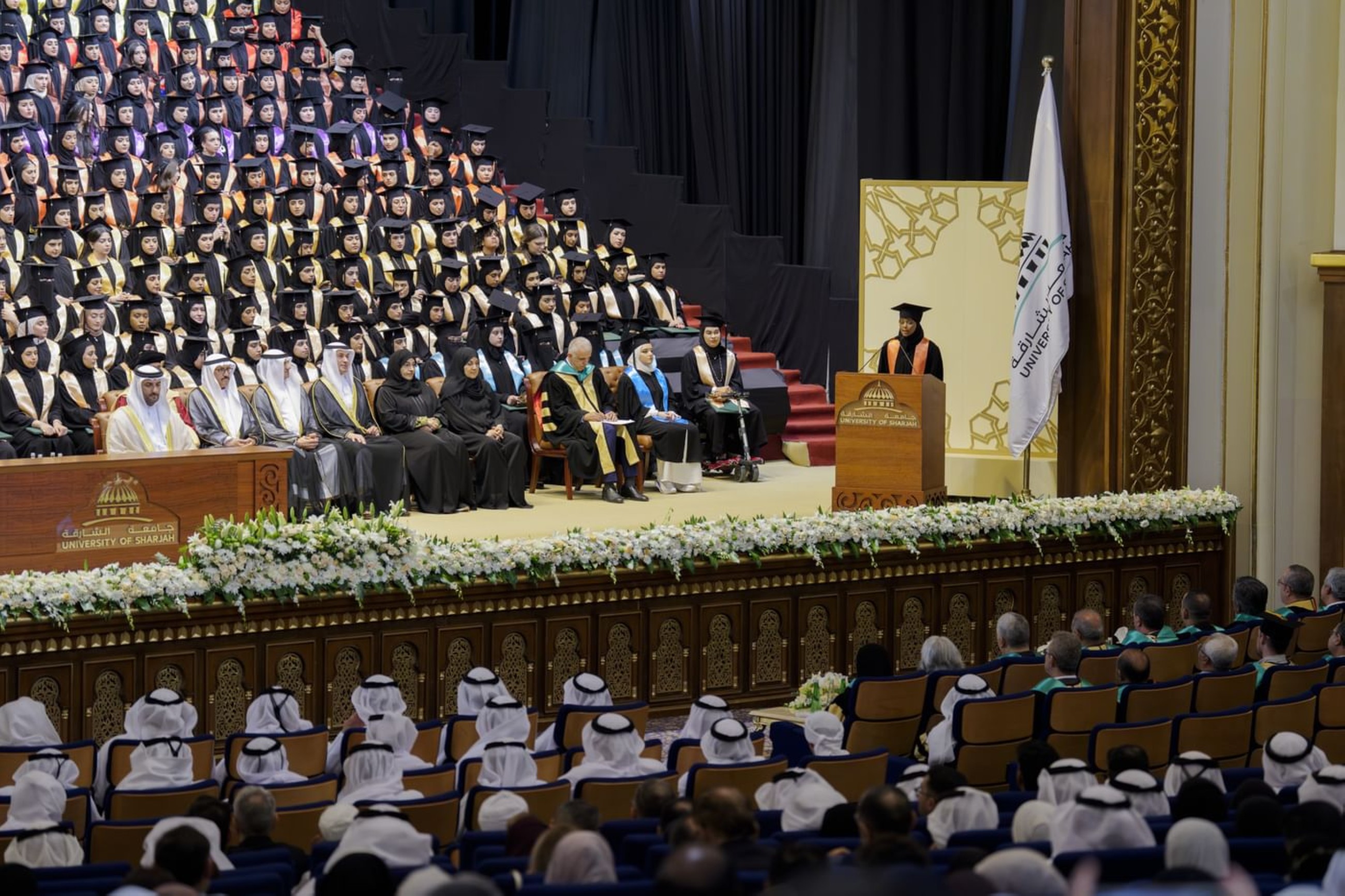 Sultan Bin Ahmed attends UoS’ graduation ceremony