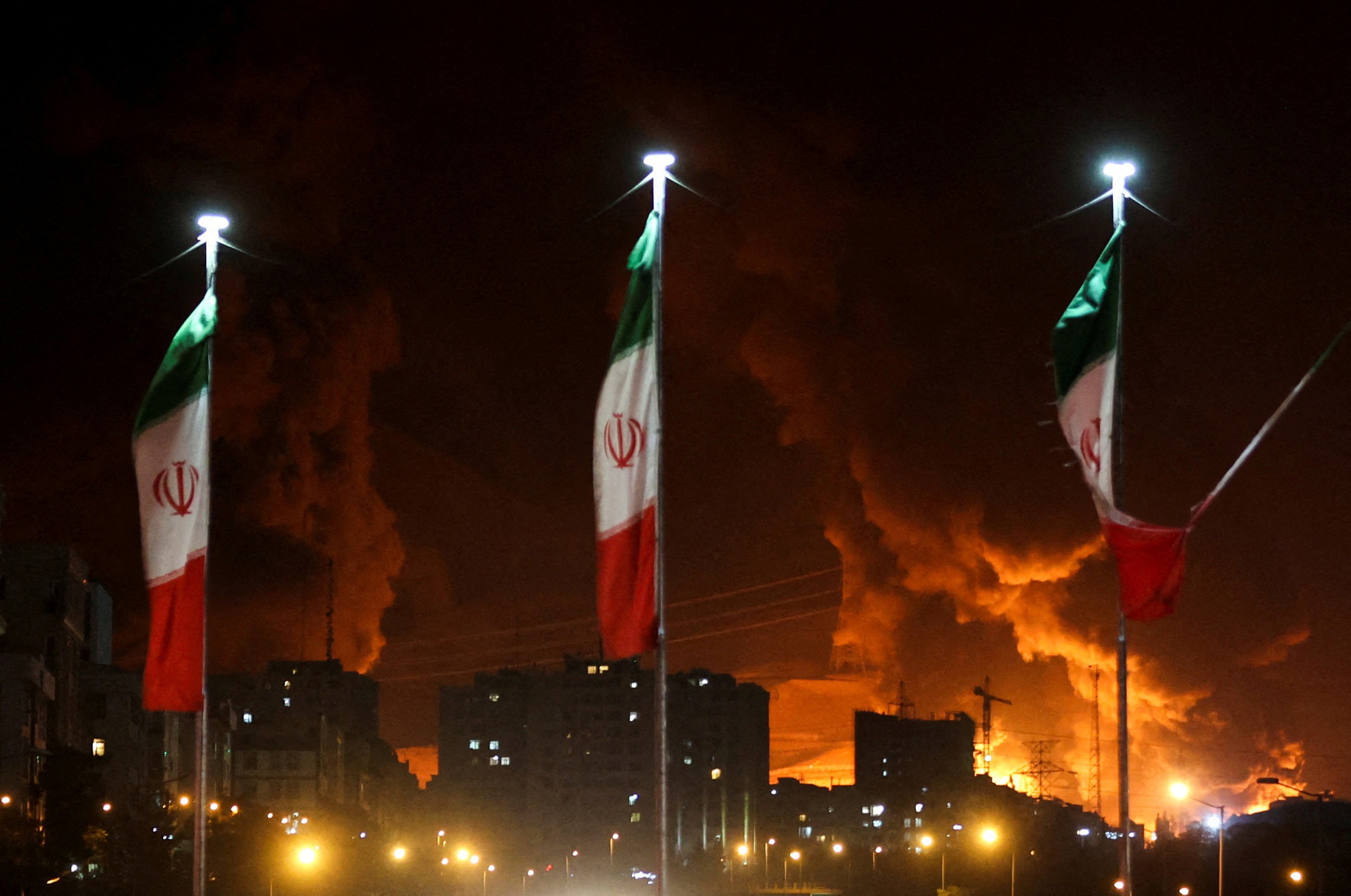 Trump says all of Tehran should evacuate 'immediately'
