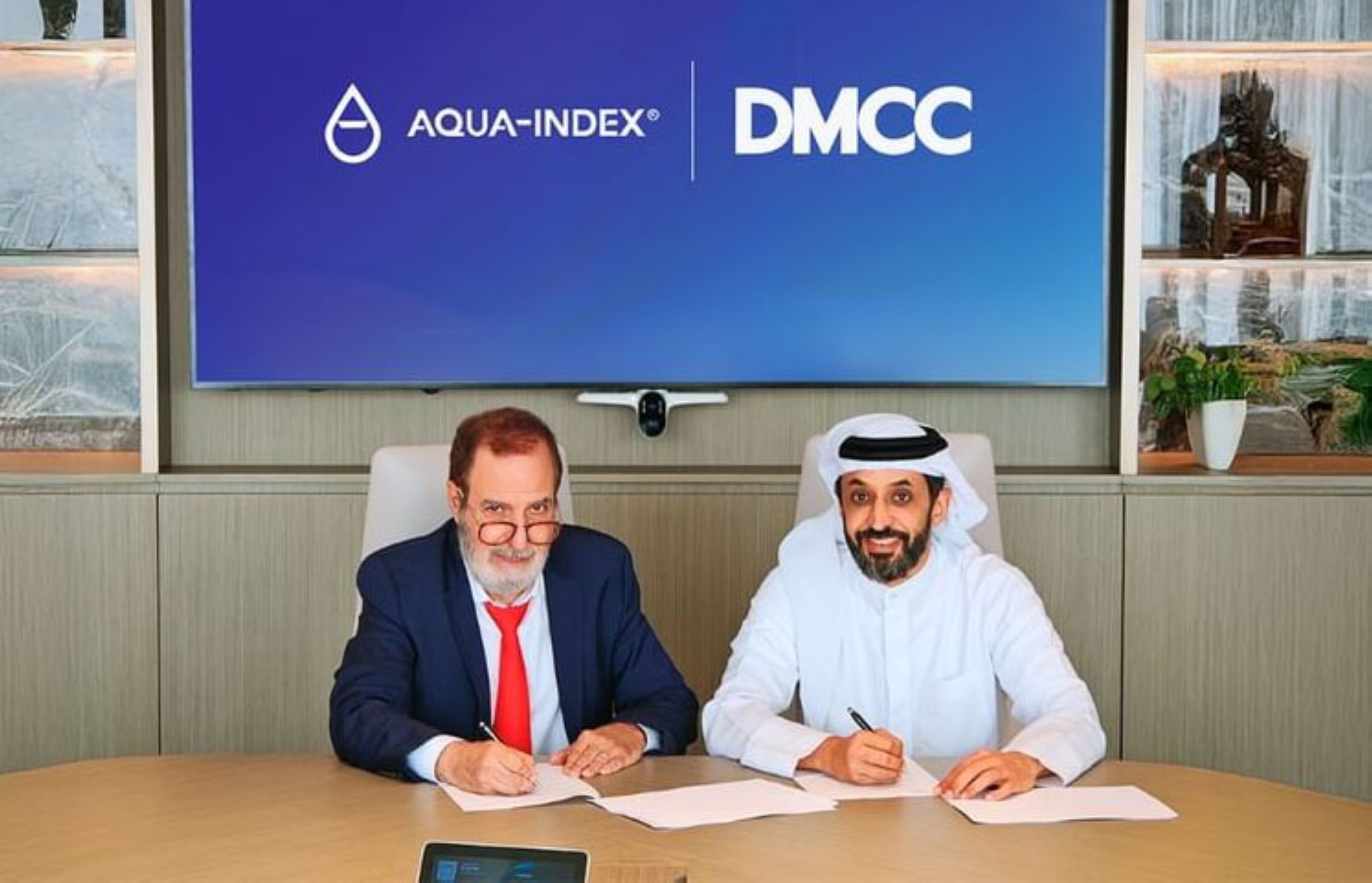 DMCC signs strategic MoU with aqua-index to support first water-backed digital token