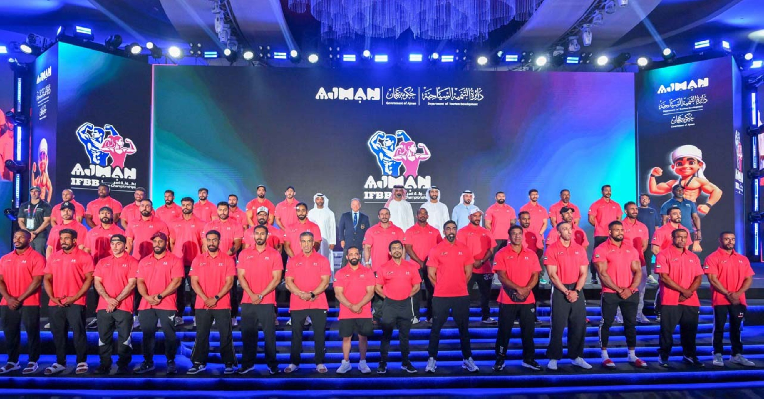 Sheikh Ammar crowns winners of Asian Bodybuilding and Fitness Championship
