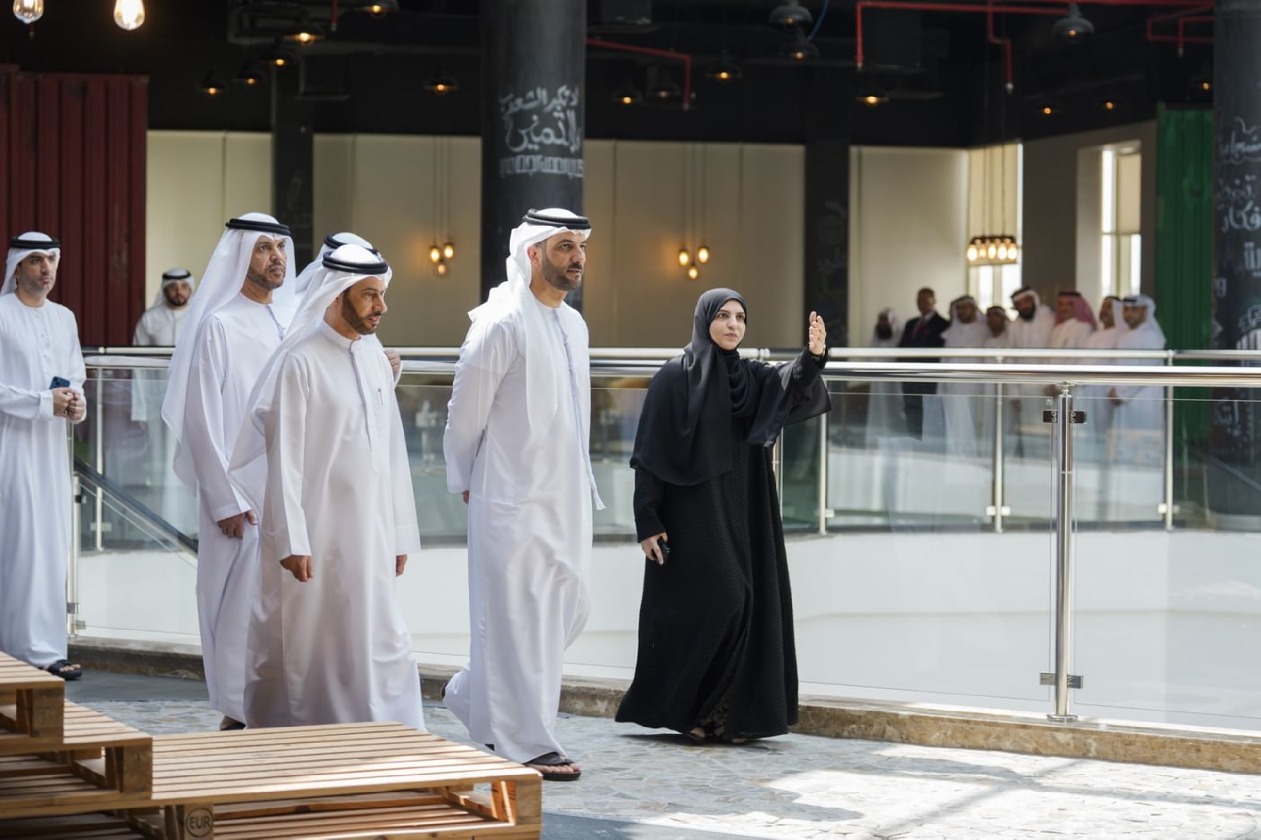 Sultan Bin Ahmed visits Family Guidance Centre