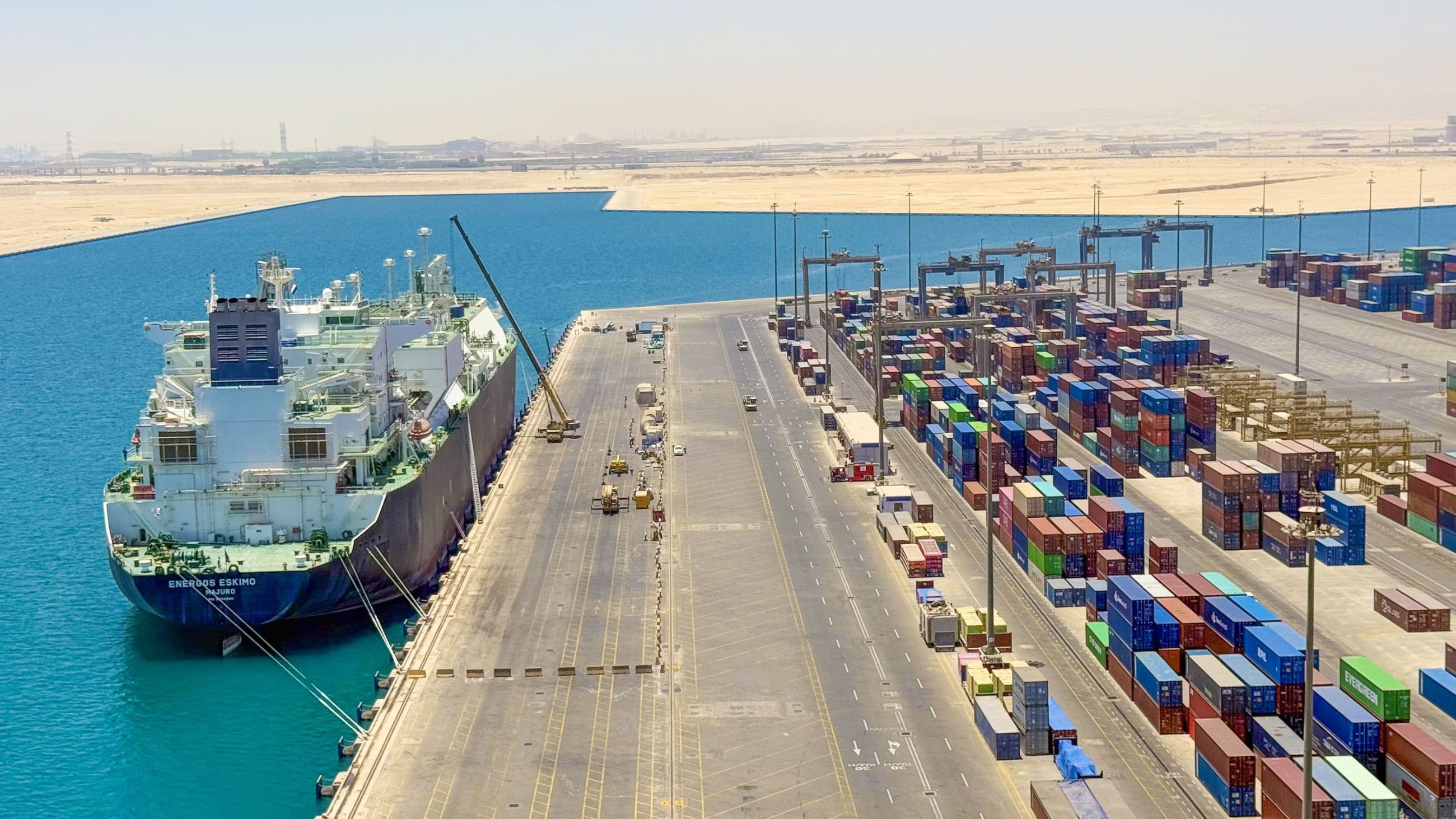 DP World Egypt receives LNG vessel, iron ore shipment