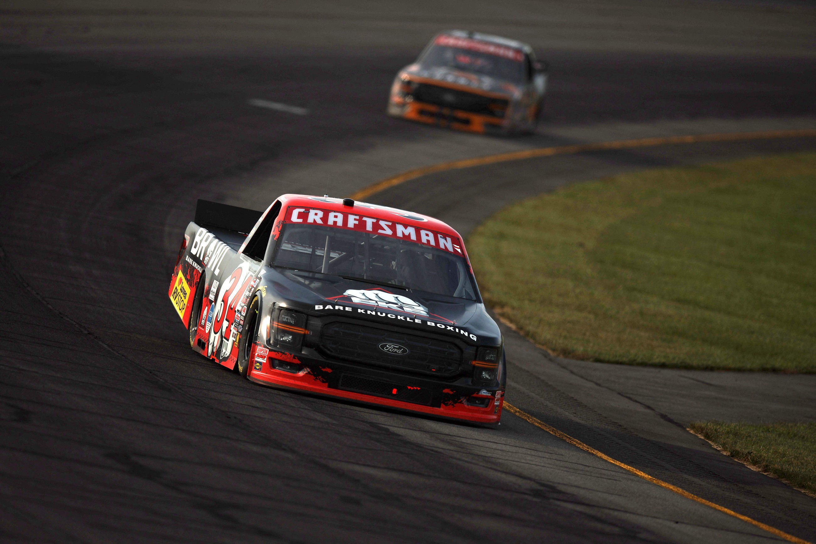 Layne Riggs claims first Truck Series win
