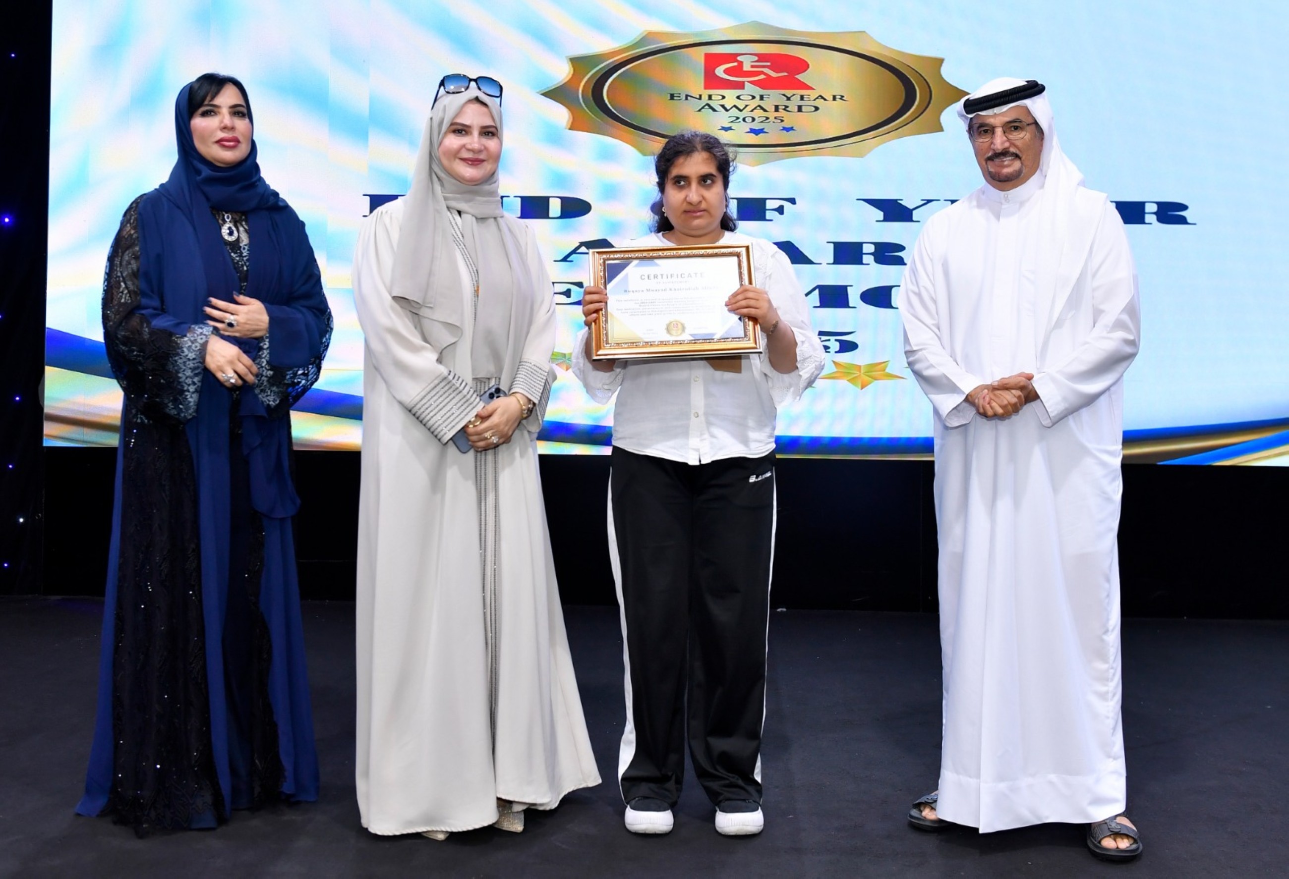 Rehabilitation workshop students honoured