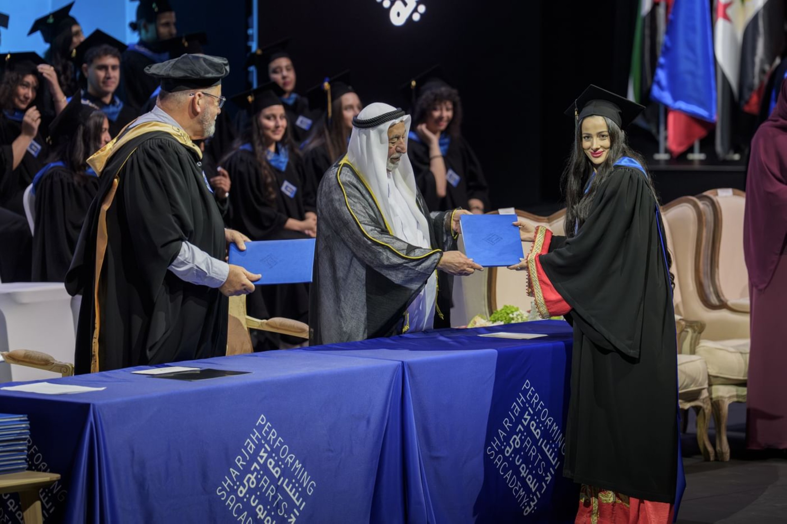 Sultan attends SPAA’s graduation ceremony, announces launch of College of Music