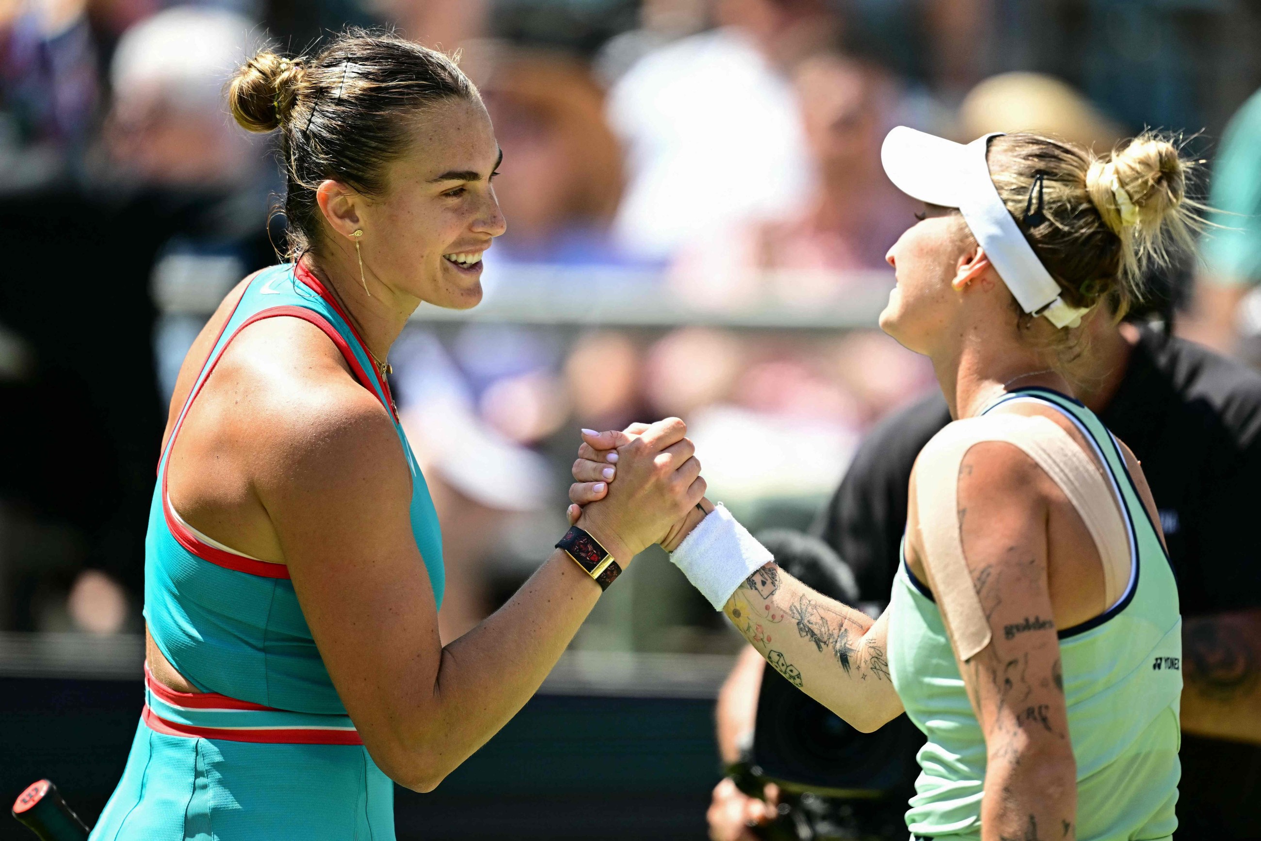 Vondrousova surprises World No.1 Sabalenka to reach Berlin final