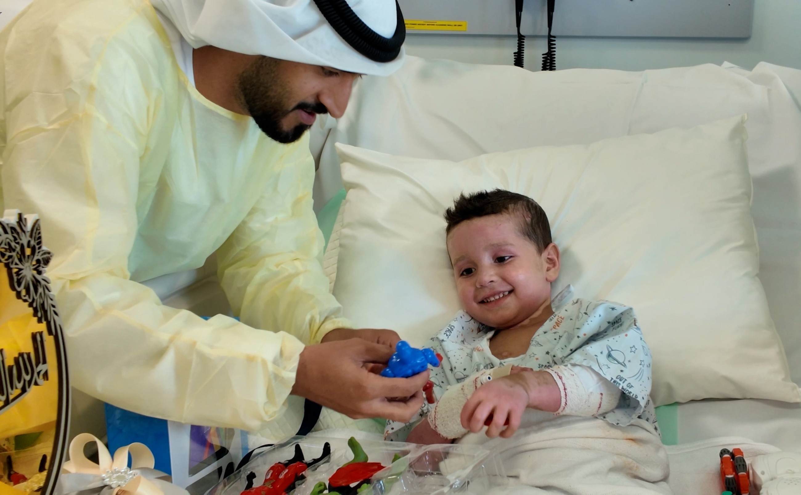 Noble gesture: UAE evacuates critically injured child from Gaza