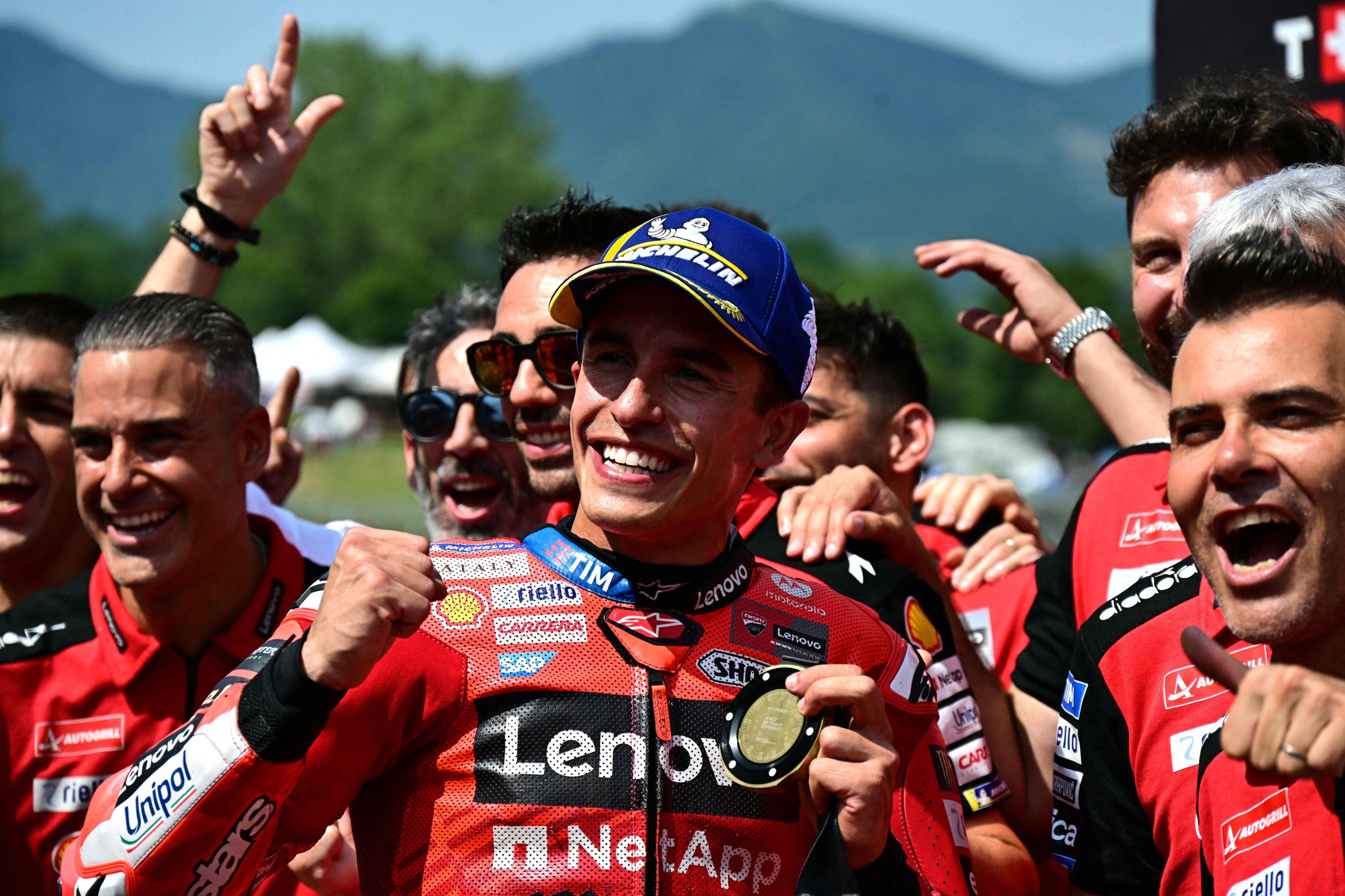 Marquez stars in Italian MotoGP sprint race