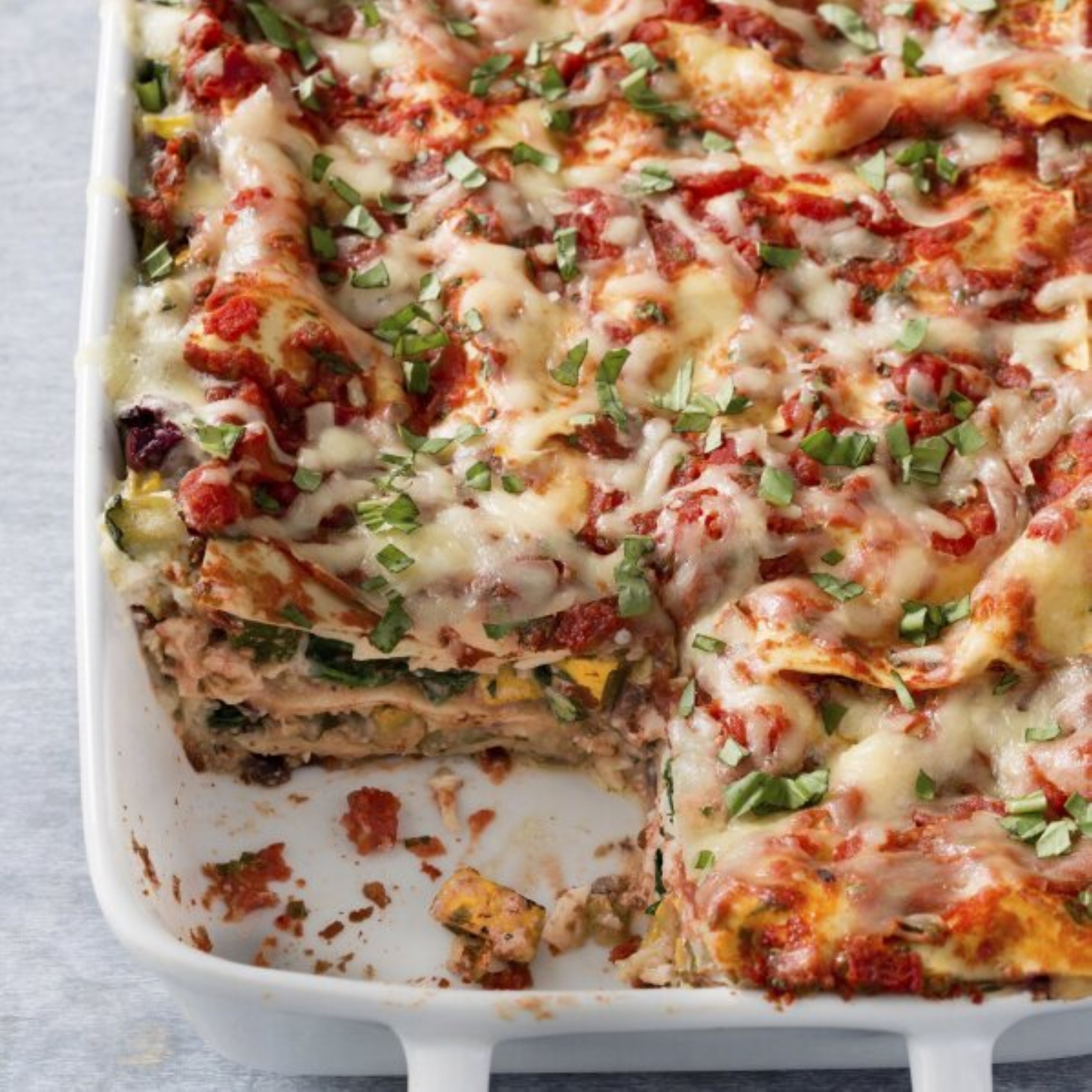 Primavera lasagne with lemon béchamel: Something you’d eat on a warm terrace