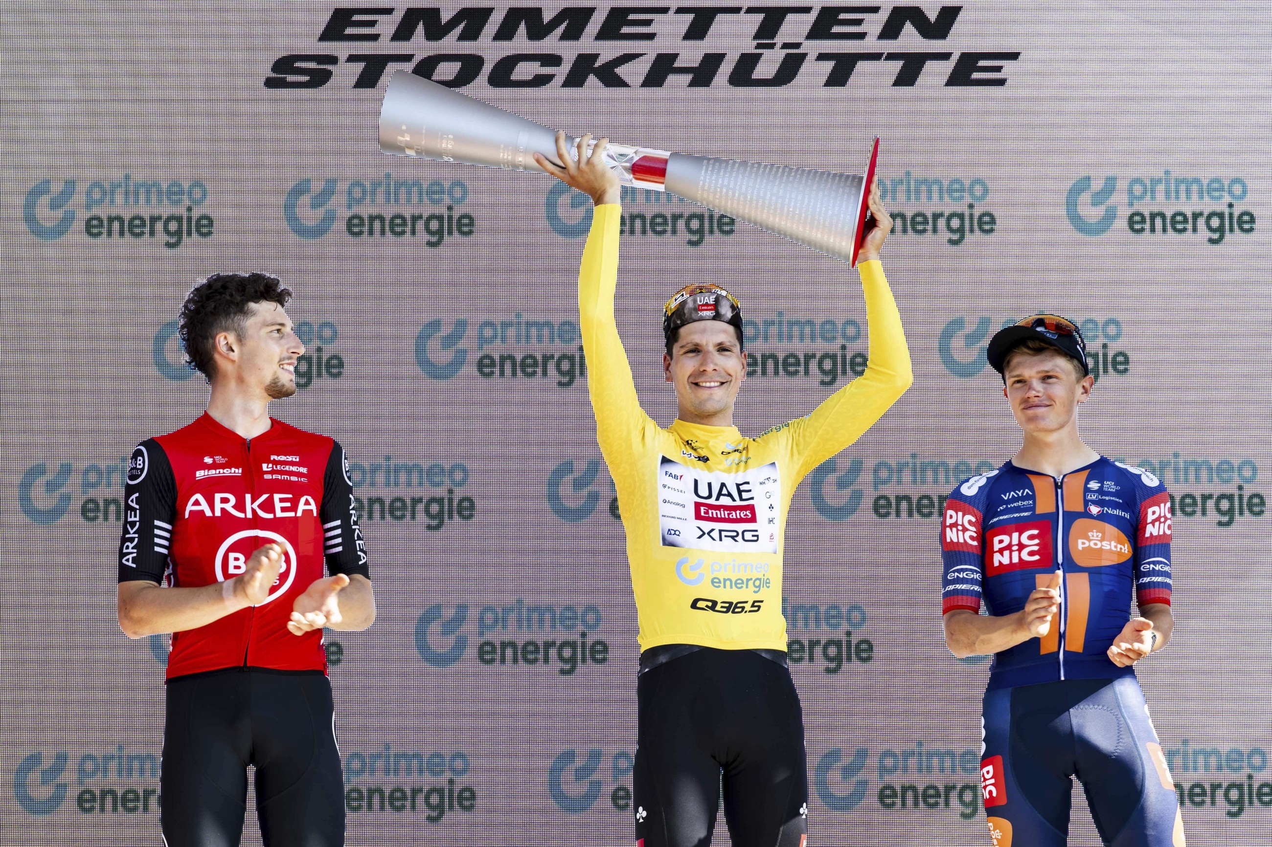 Almeida dominates time-trial to claim Tour of Switzerland