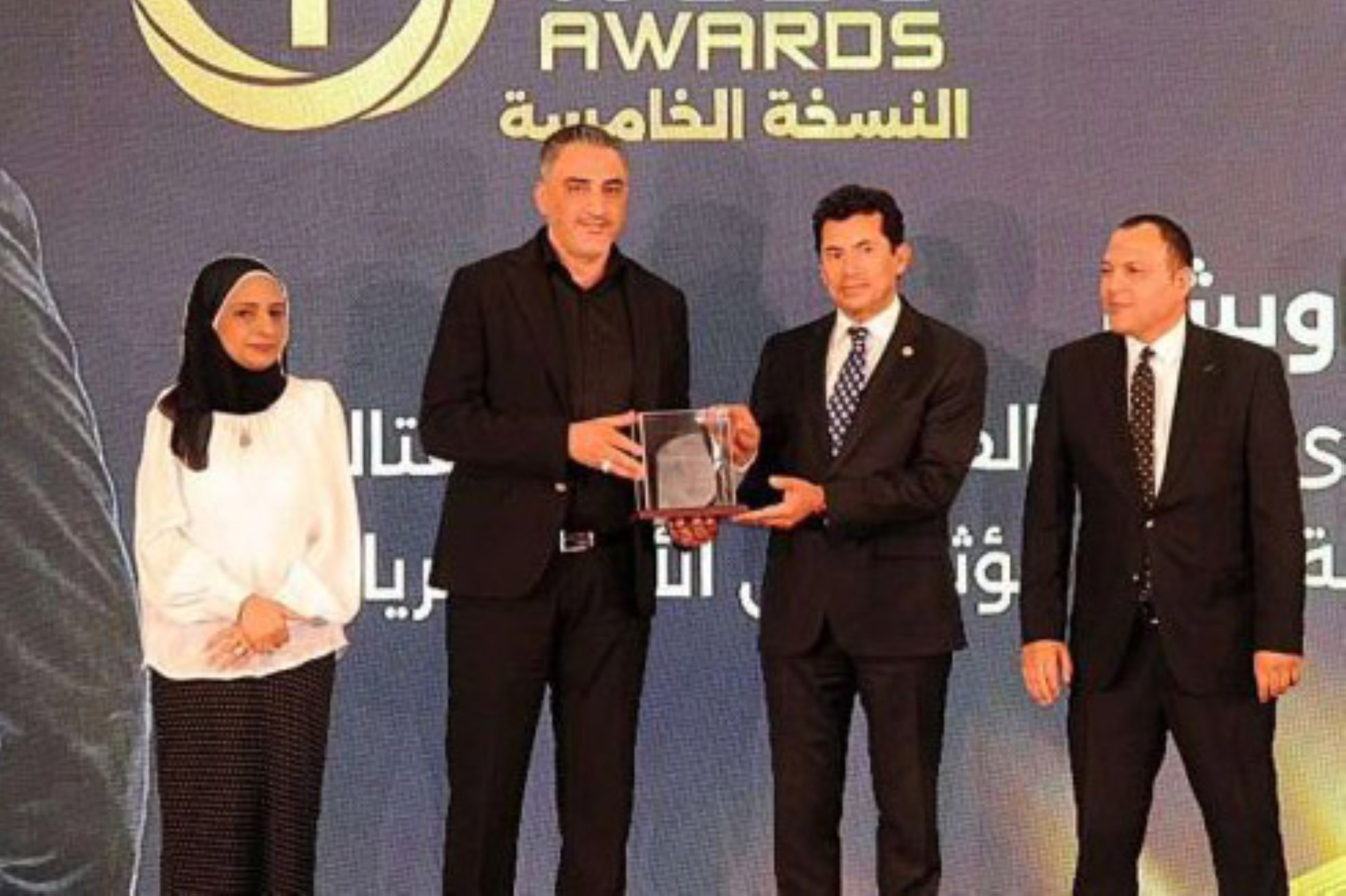 Nader named most influential Arab sports figure at ceremony in Cairo