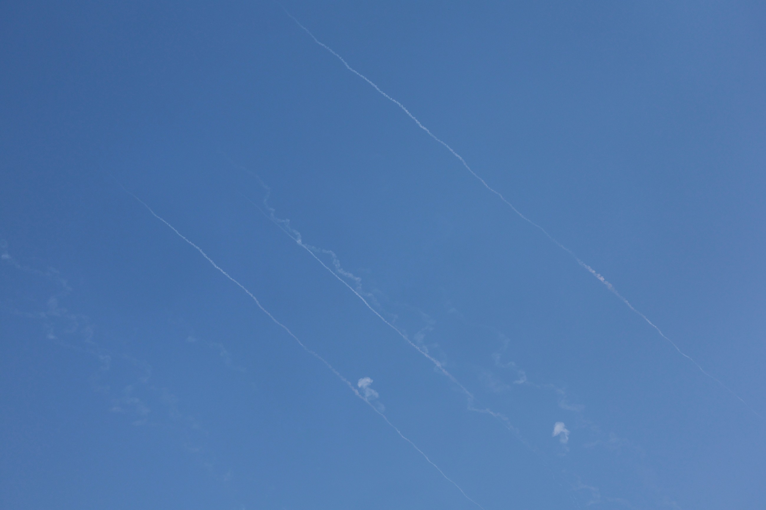 Blasts heard as Iranian missiles struck occupied Jerusalem