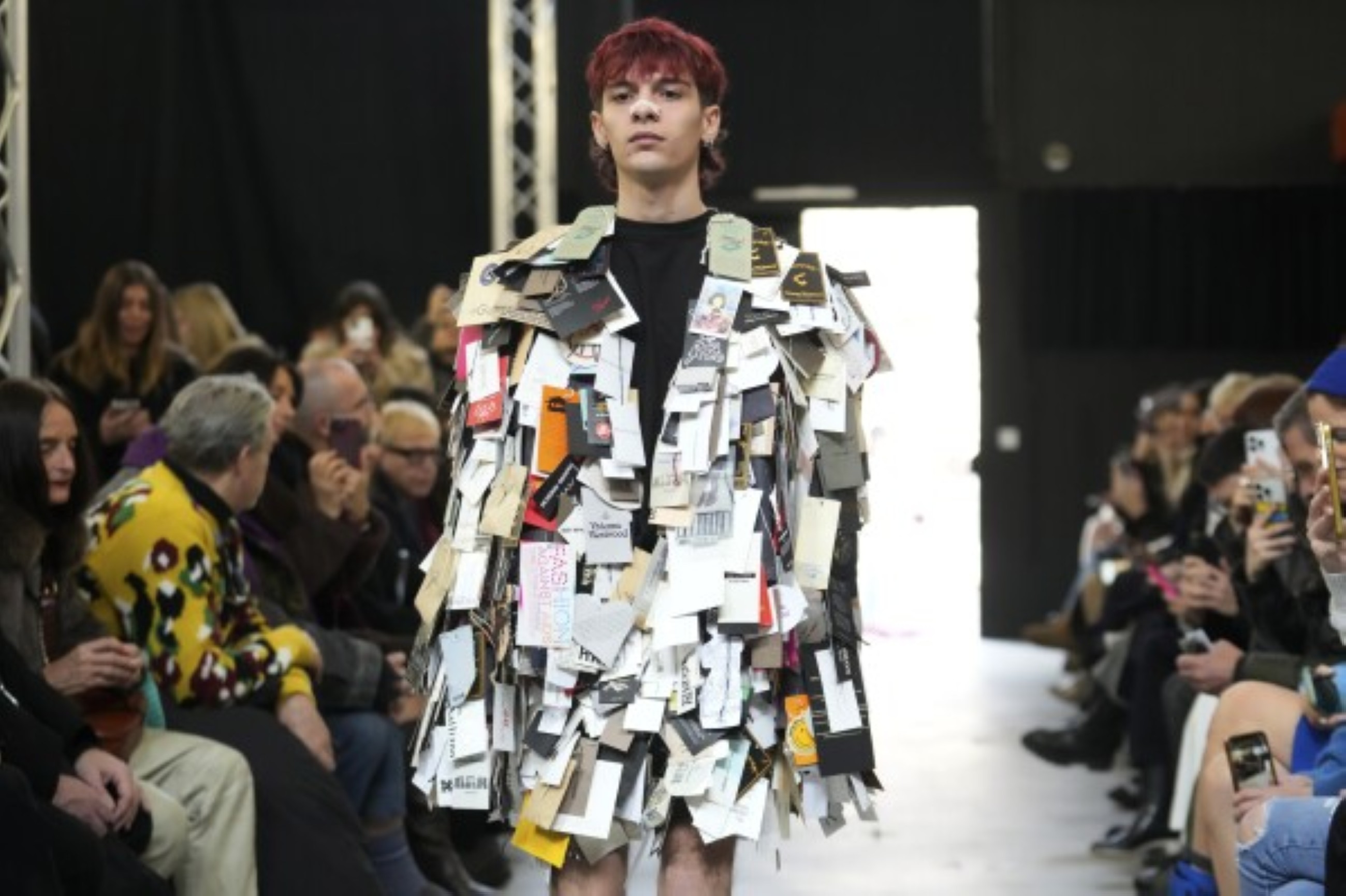 Simon Cracker creates a brand uniform to highlight star upcycled garments