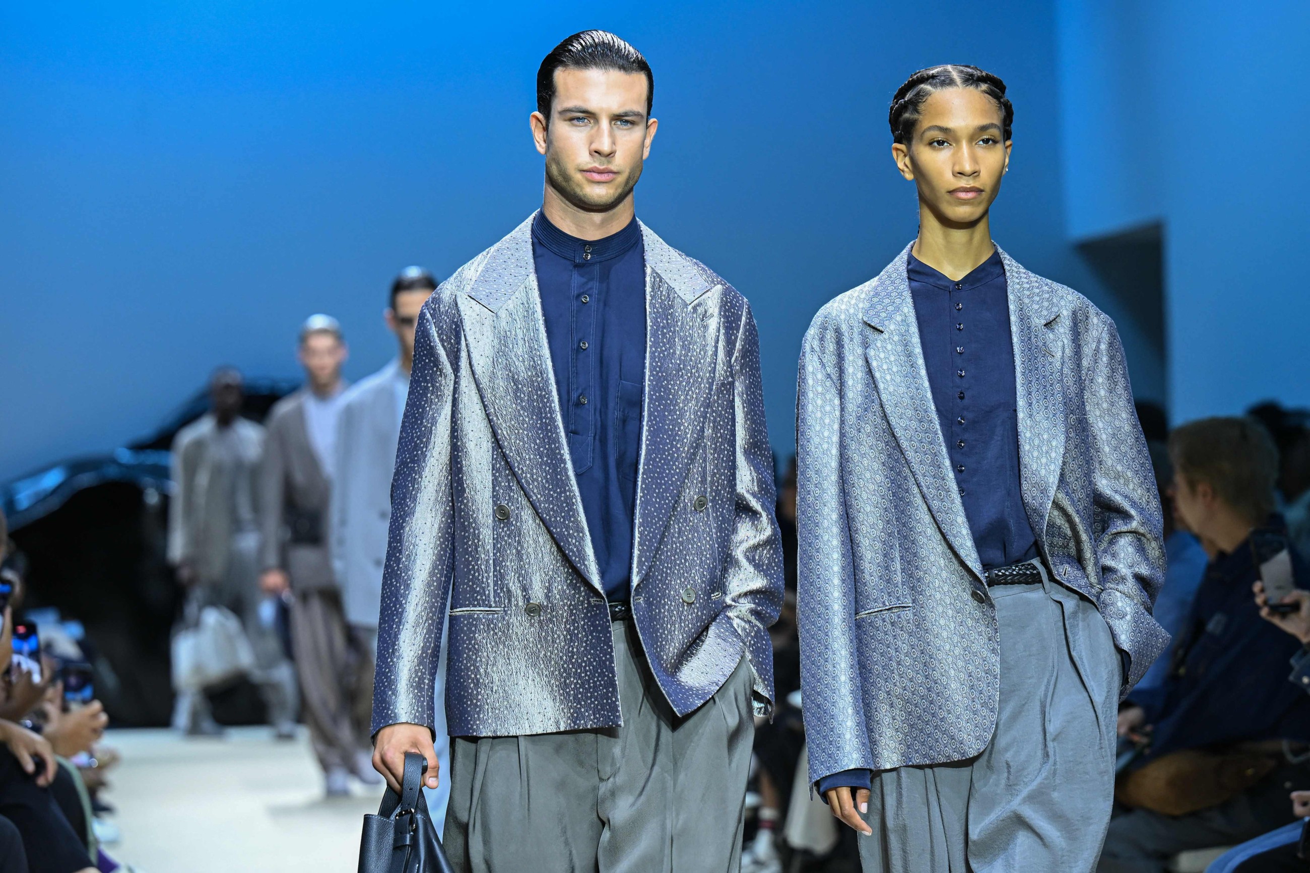 Giorgio Armani’s designs shine at the Milan Fashion Week