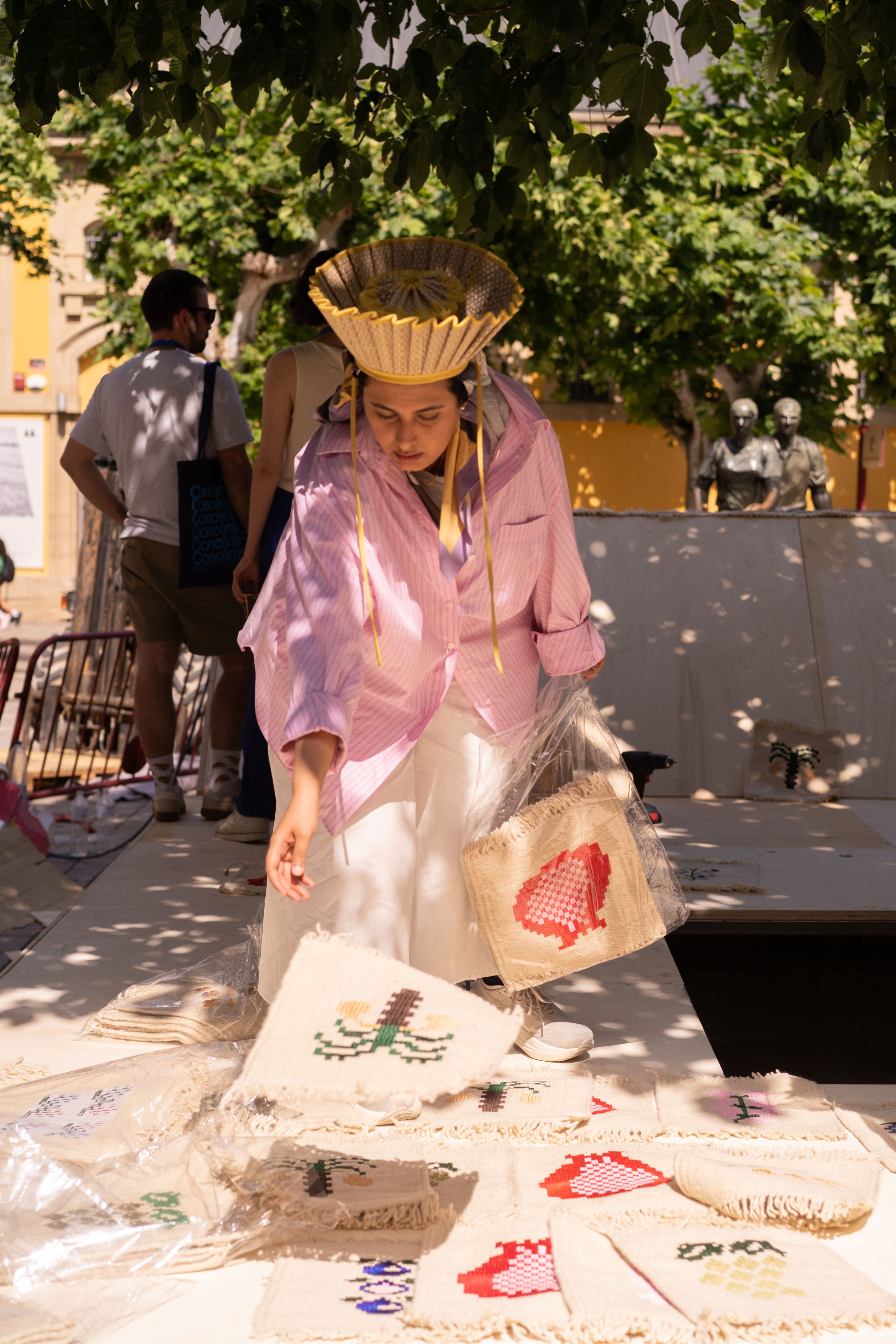 Ithra’s installation by Saudi artist Raghad Al-Ahmed at Spain festival