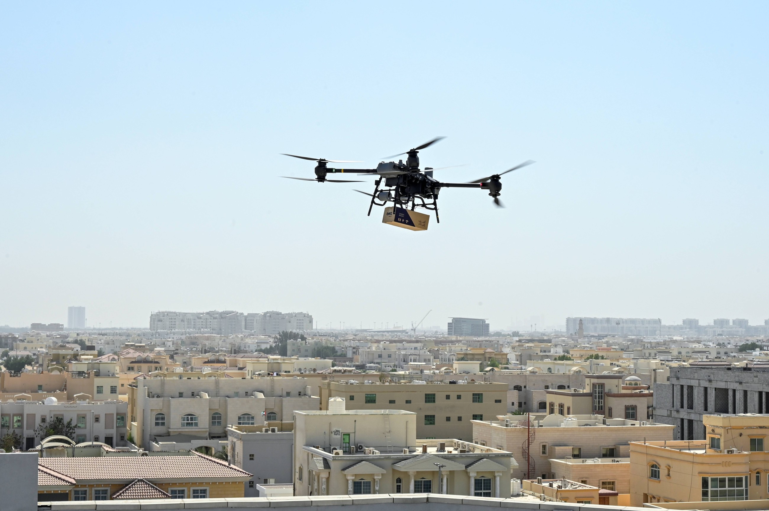 First trial of drone parcel delivery held