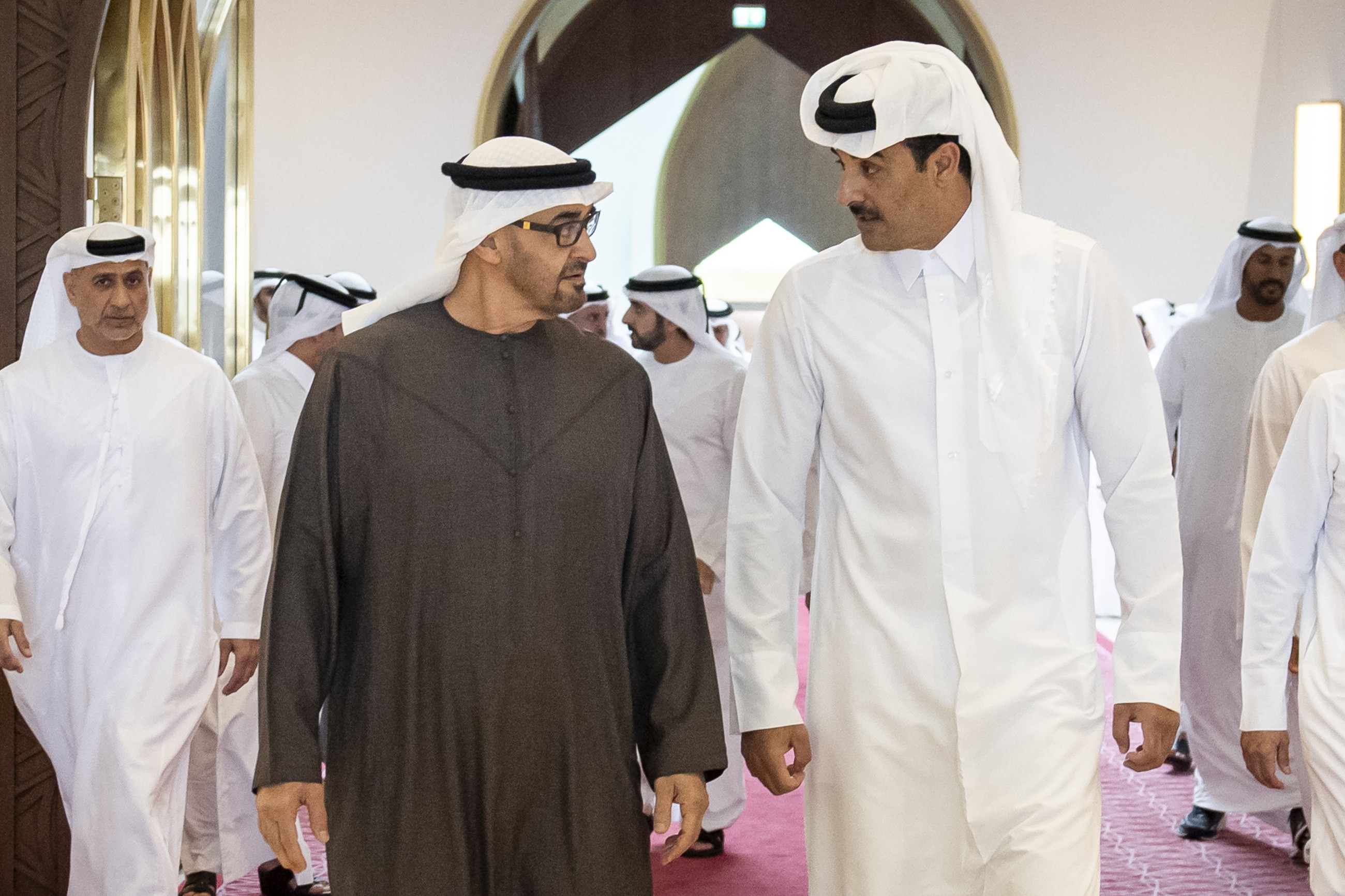 UAE, Qatar leaders seek security, stability in the region