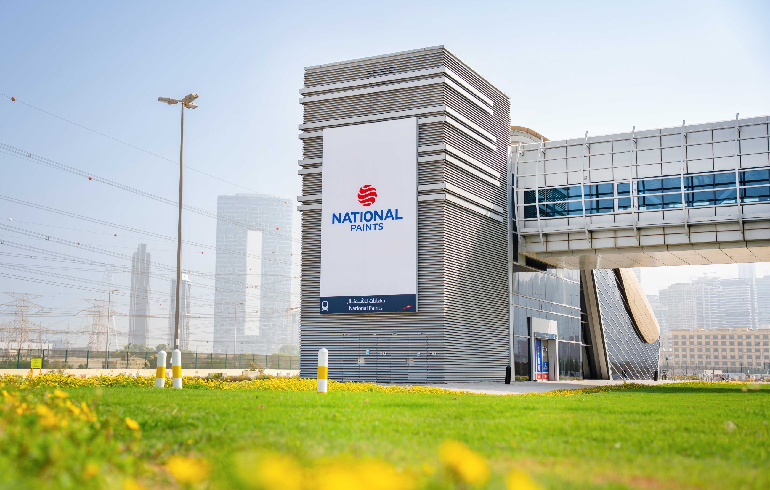 Dubai changes name of Jebel Ali Metro Station to National Paints station for the next 10 years