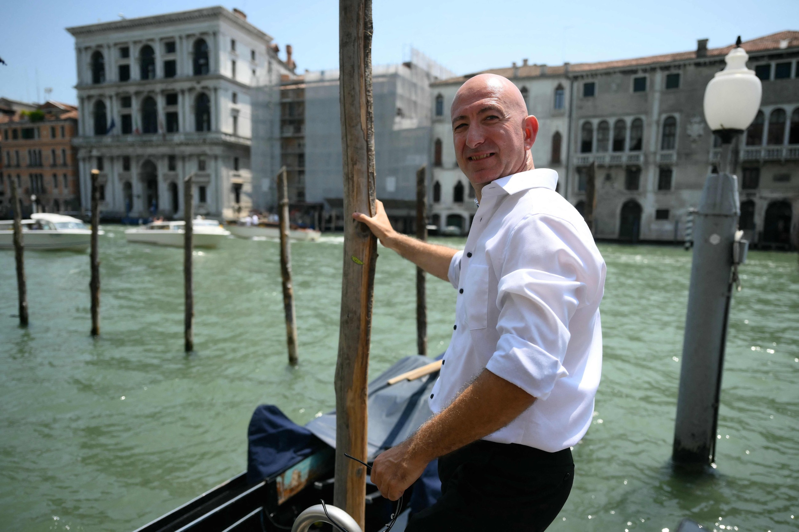 Amazon tycoon Bezos wedding festivities kick off in Venice