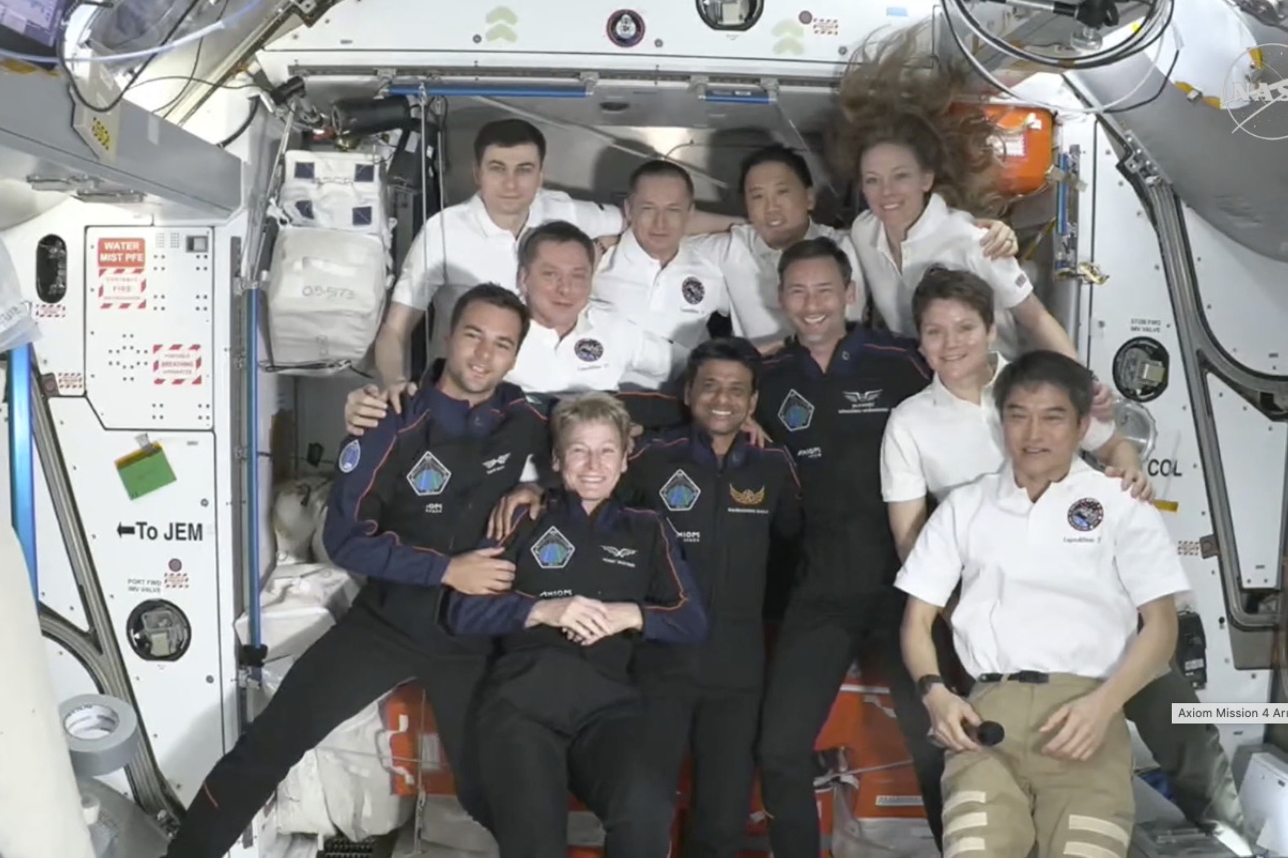 Shubhanshu creates history, becomes first Indian to enter International Space Station