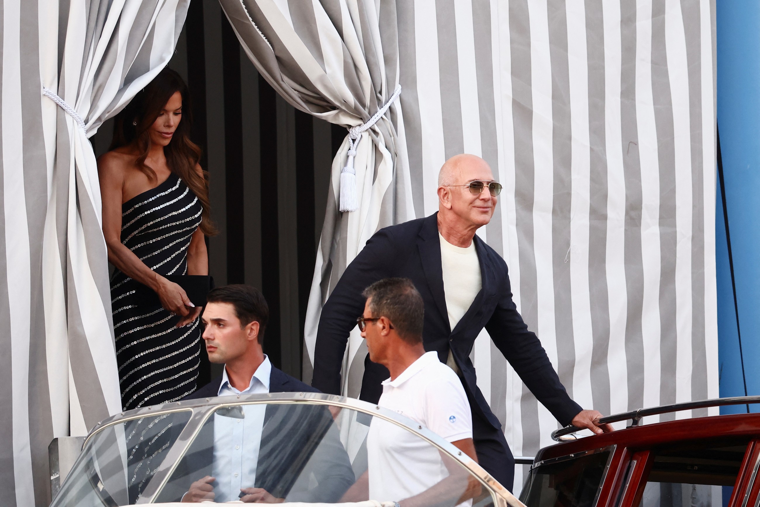 Amazon tycoon Bezos wedding festivities kick off in Venice