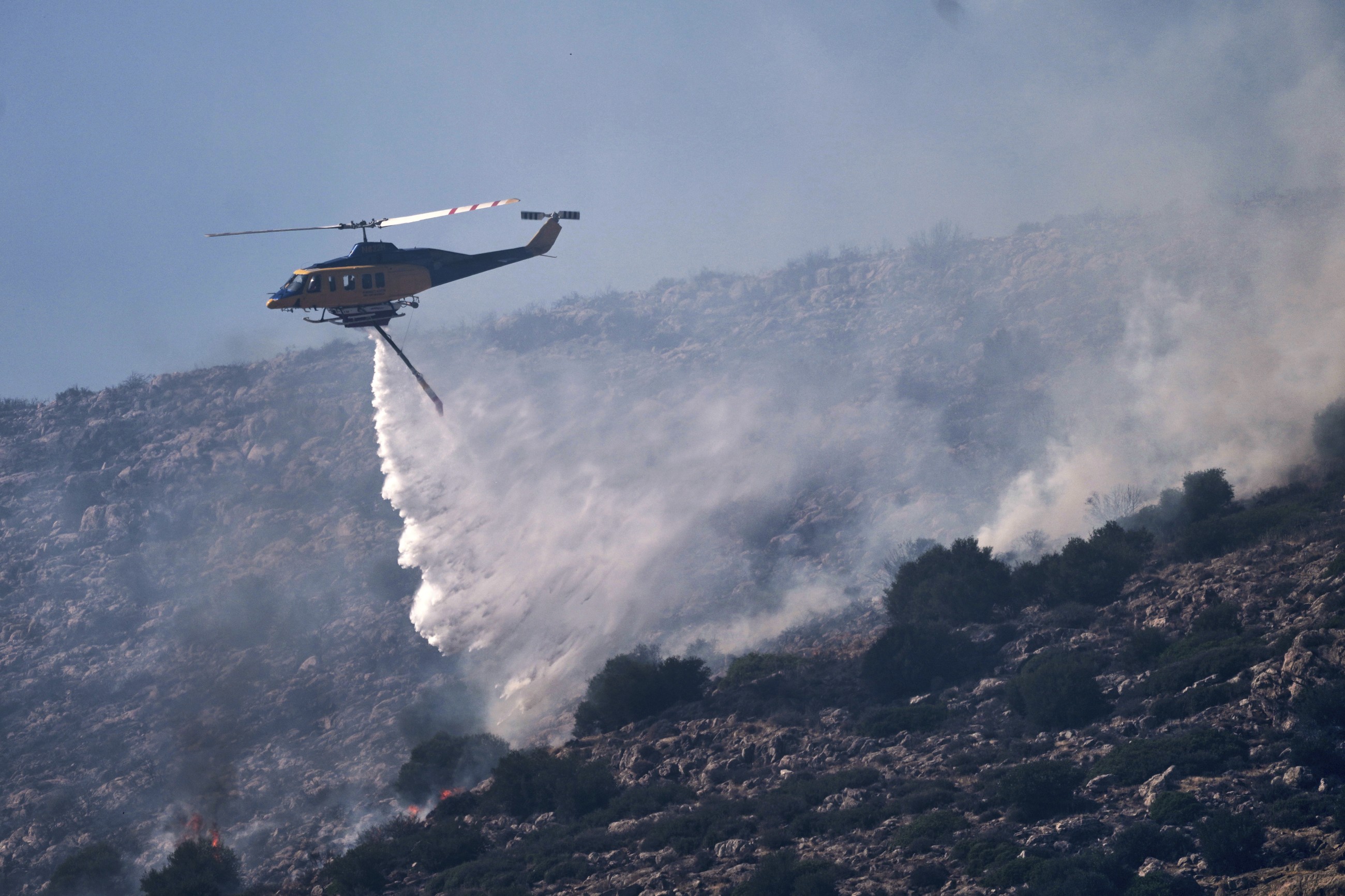 Heatwave across the Med sparks health and fire warnings