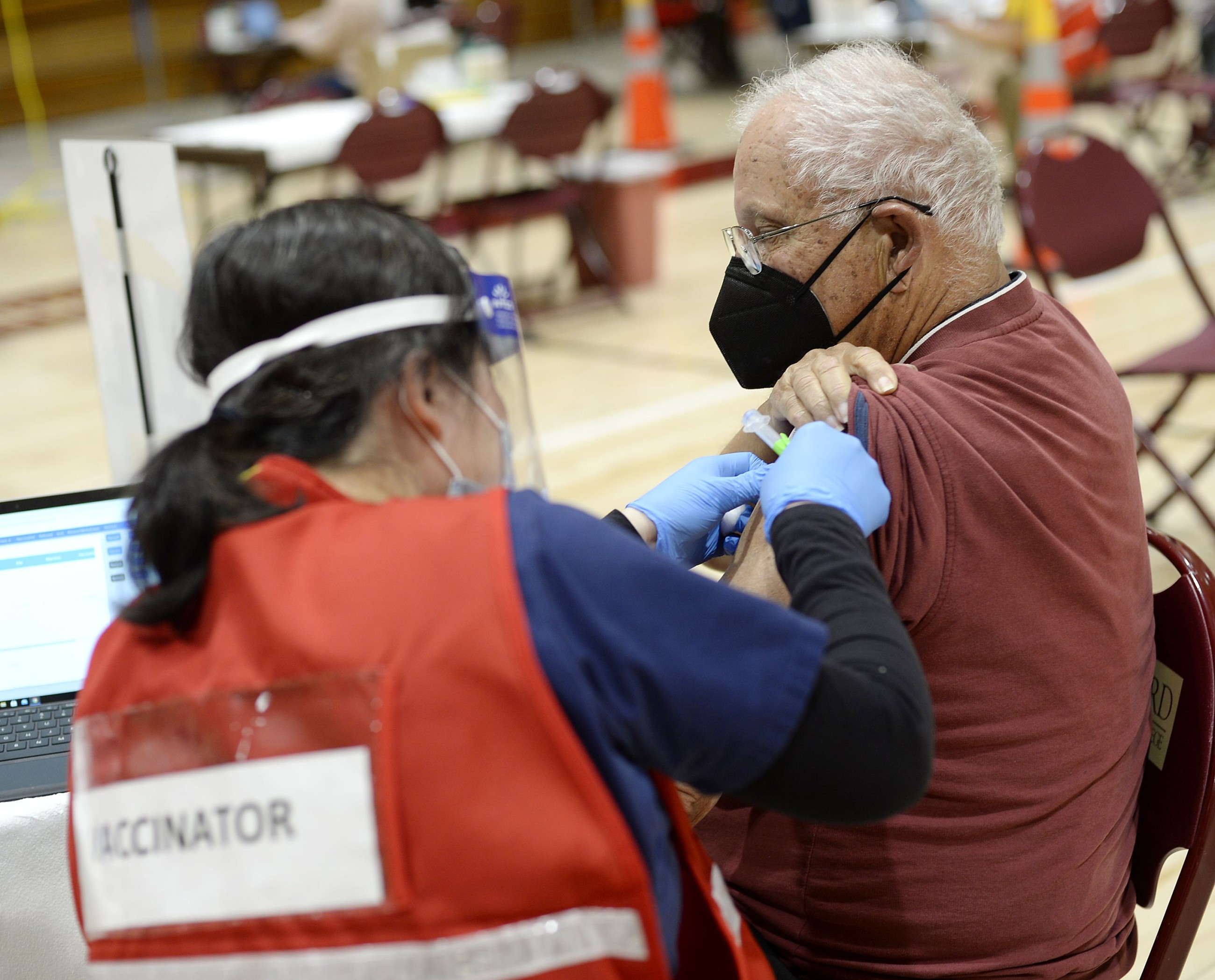 Many older people are really eager to be vaccinated