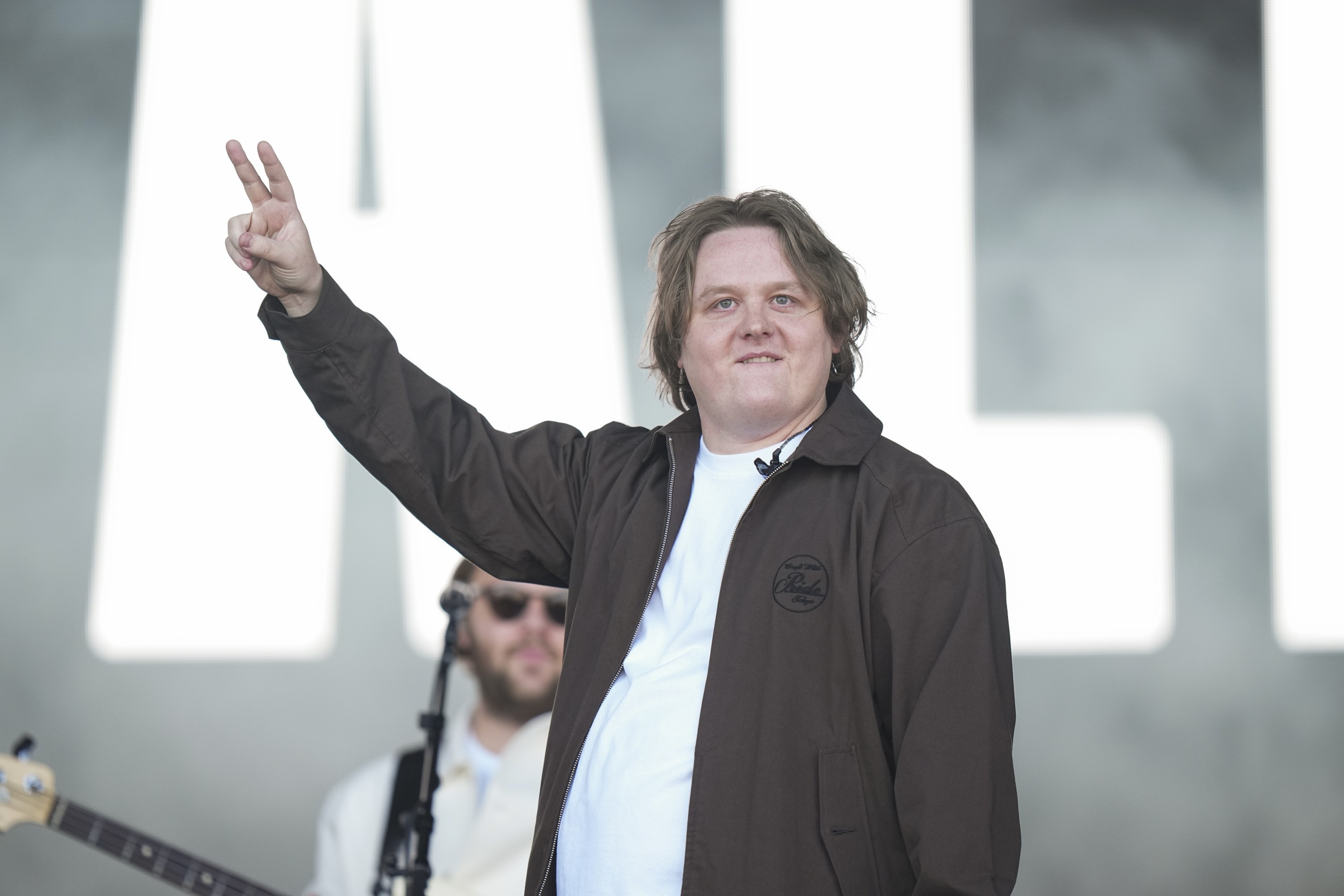 Lewis Capaldi makes emotional return to Glastonbury's Pyramid stage