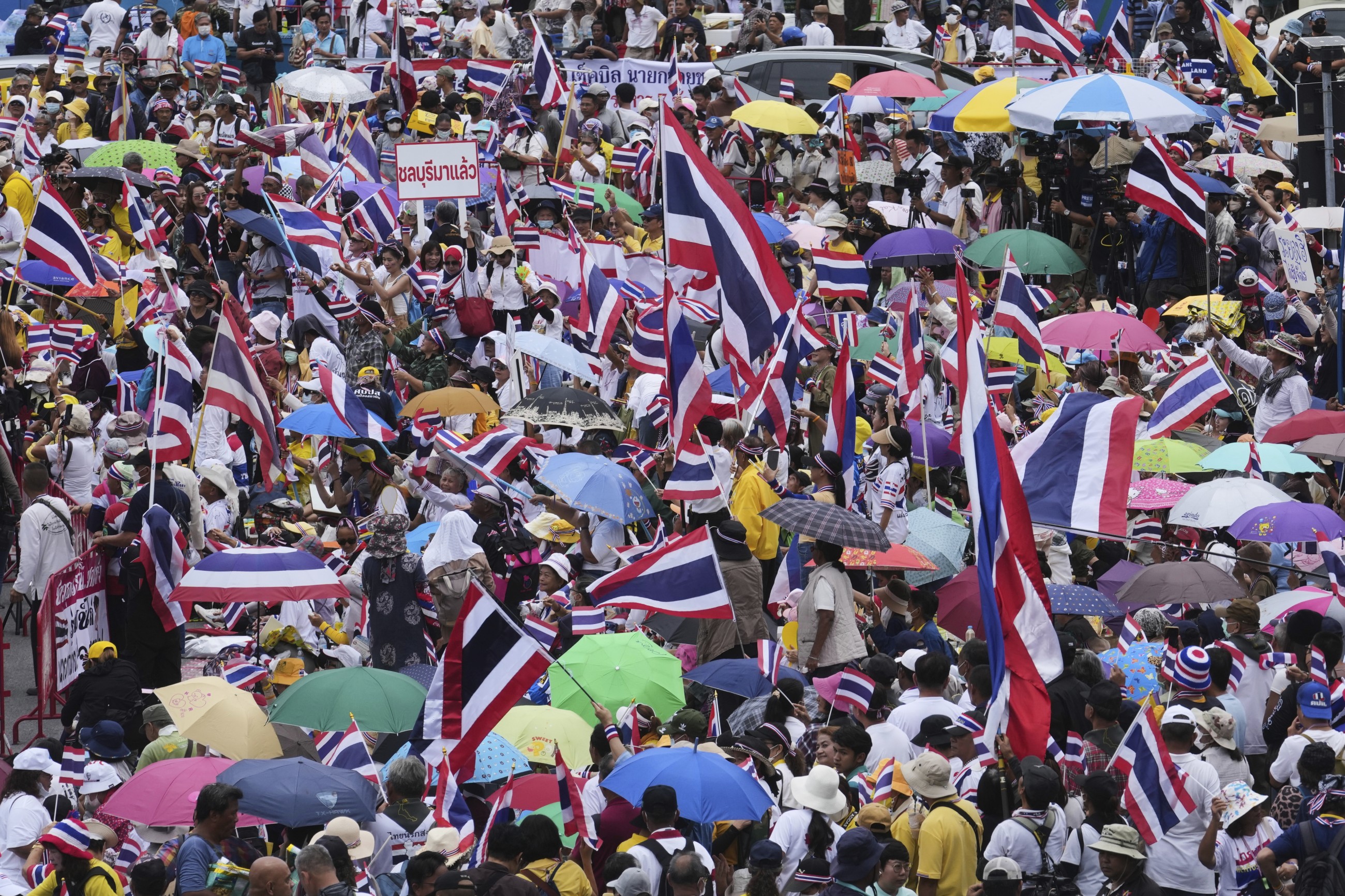 Thai protesters call for Prime Minister Paetongtarn’s resignation