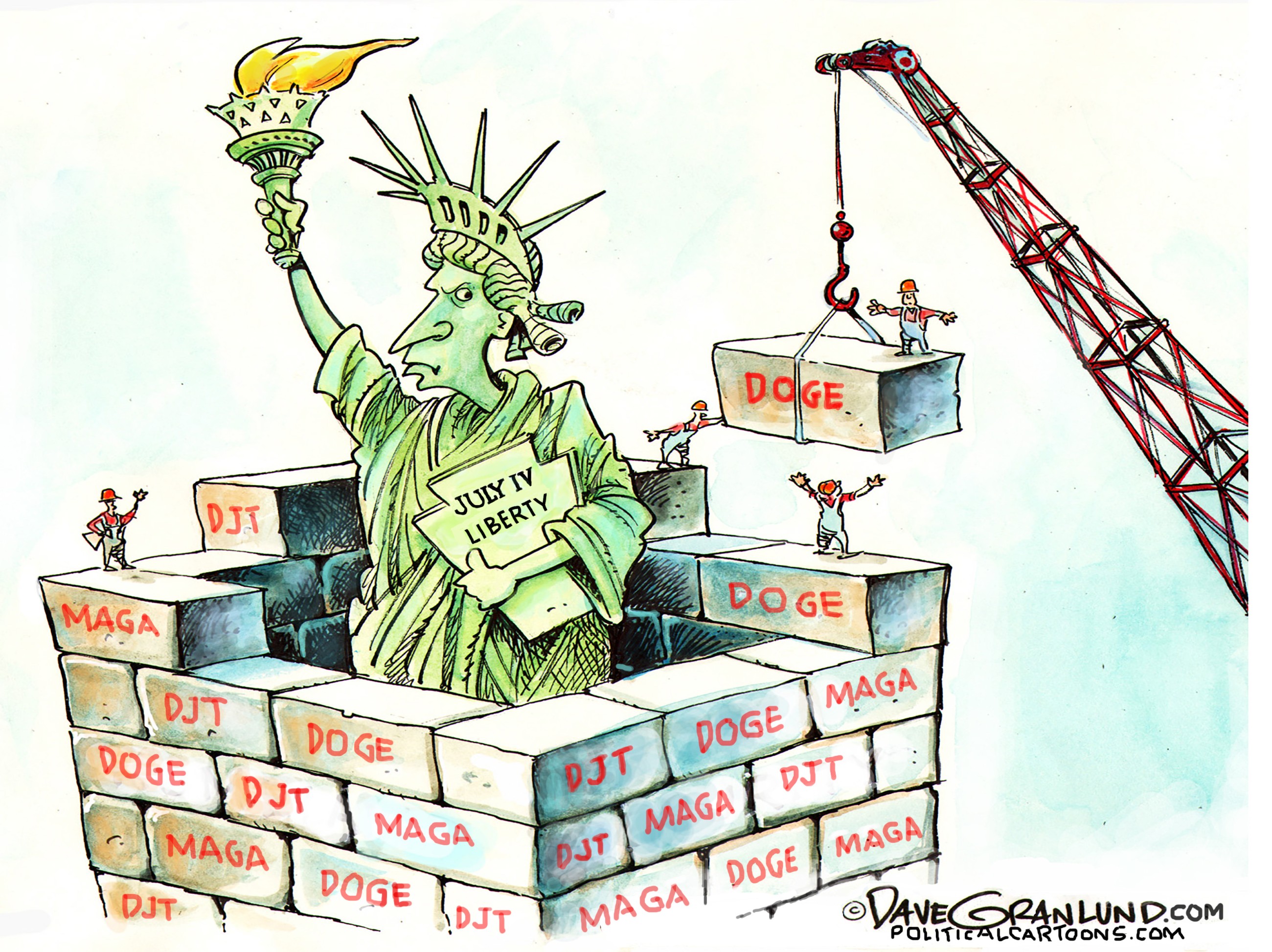 Less US liberty