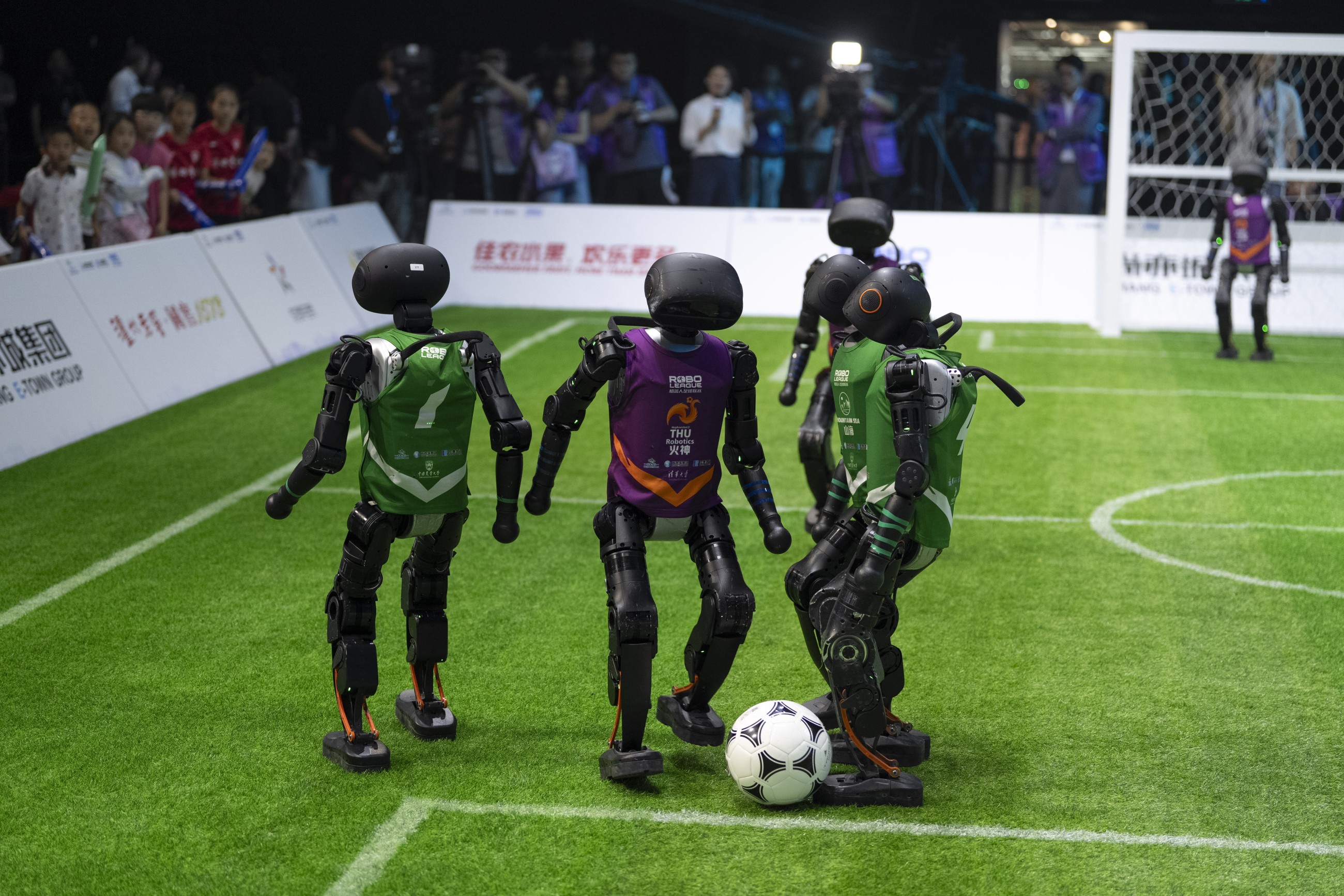 China's humanoid robots generate more soccer excitement than their human counterparts