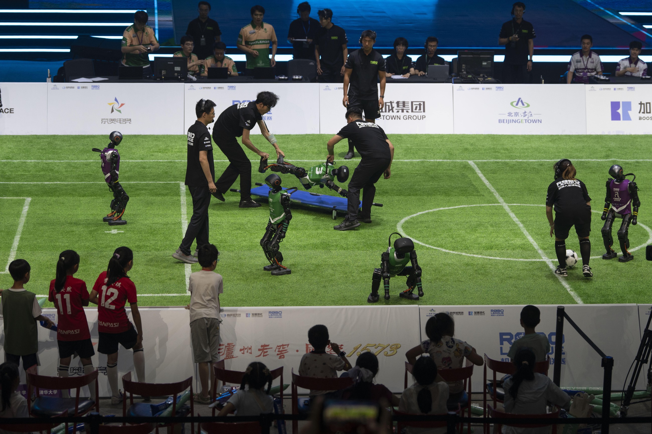 China's humanoid robots generate more soccer excitement than their human counterparts