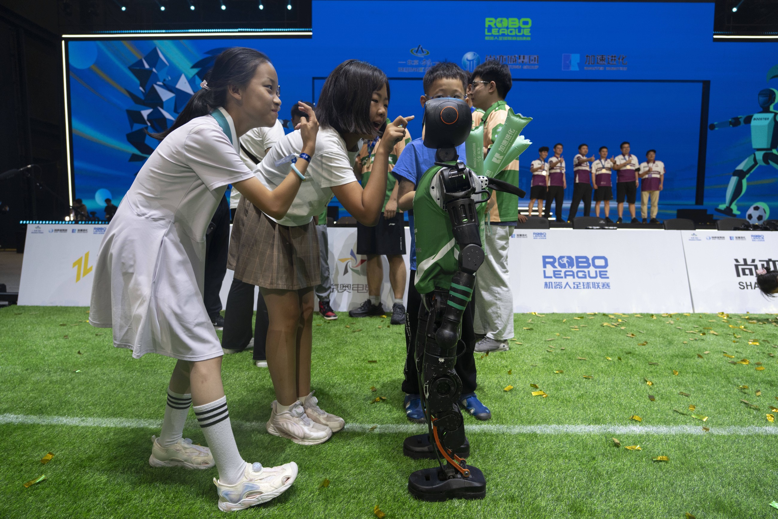 China's humanoid robots generate more soccer excitement than their human counterparts
