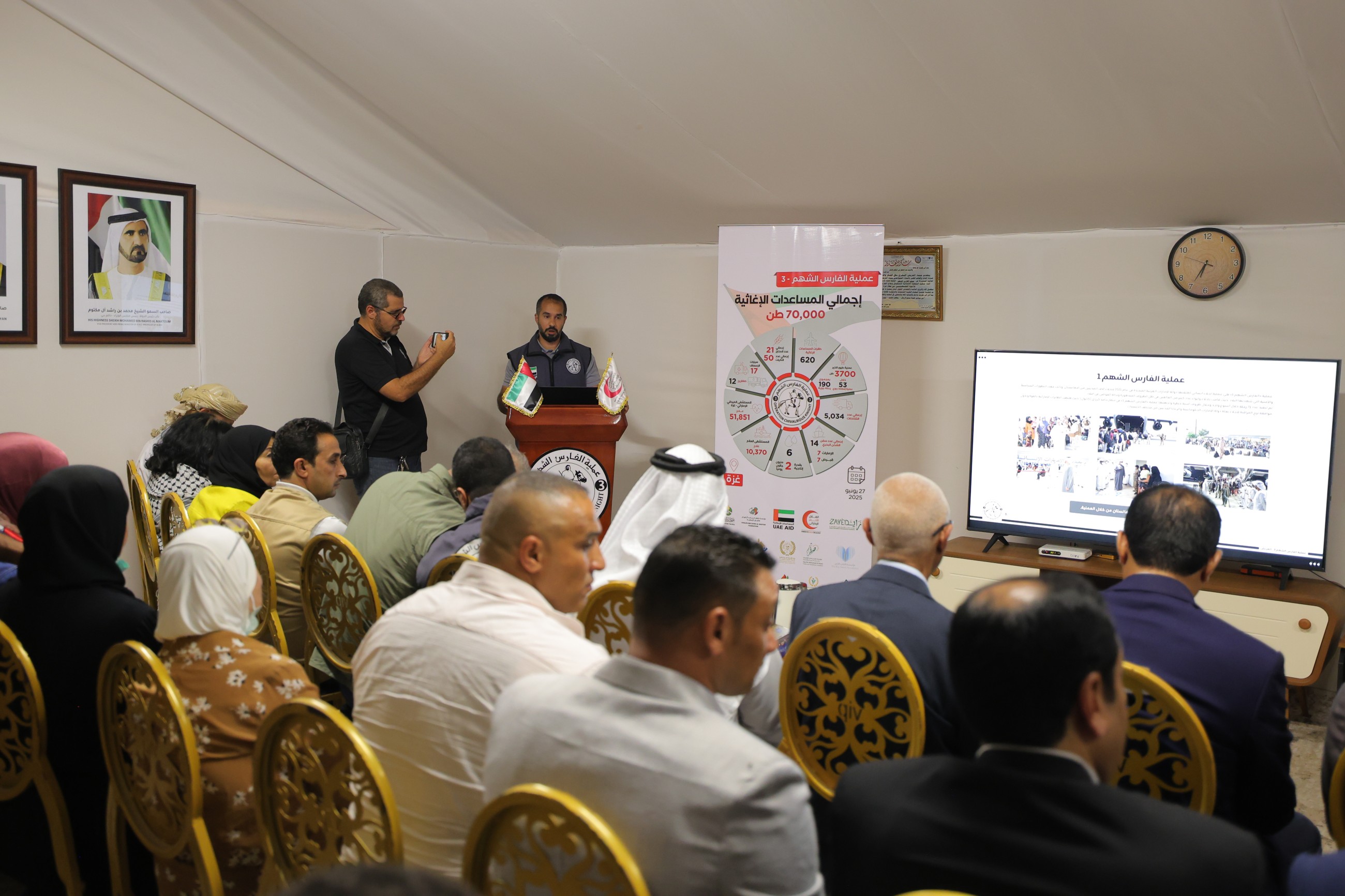 Arab Parliament delegation praises UAE's humanitarian initiatives for Palestinians