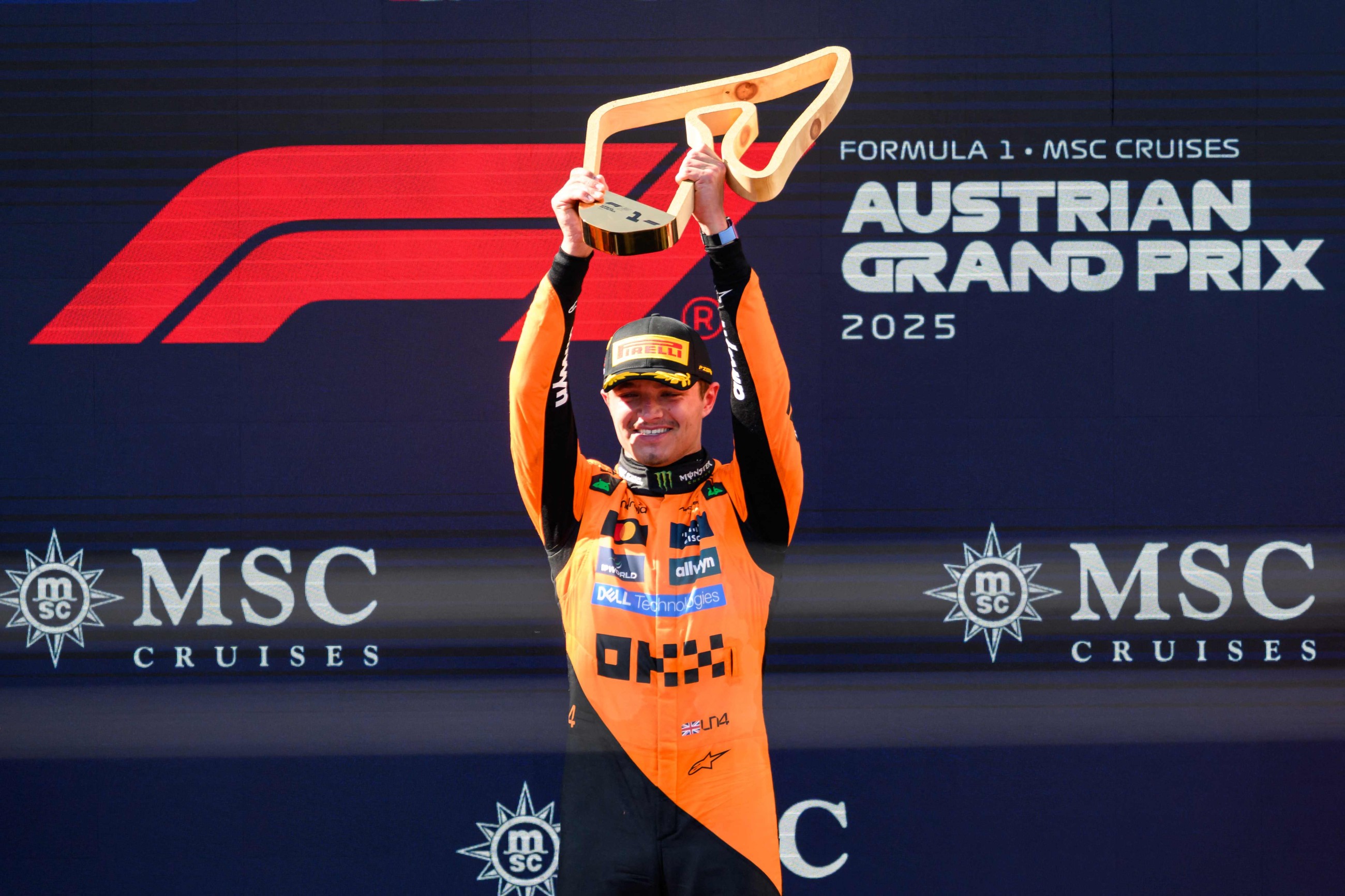 Norris resists Piastri to lead dominant McLaren 1-2 at Austria GP