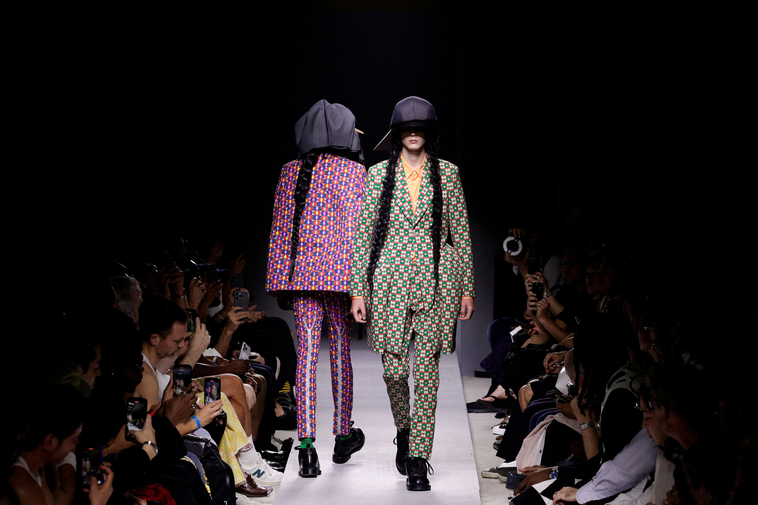 Colour and ease lift Paris Men's Fashion Week